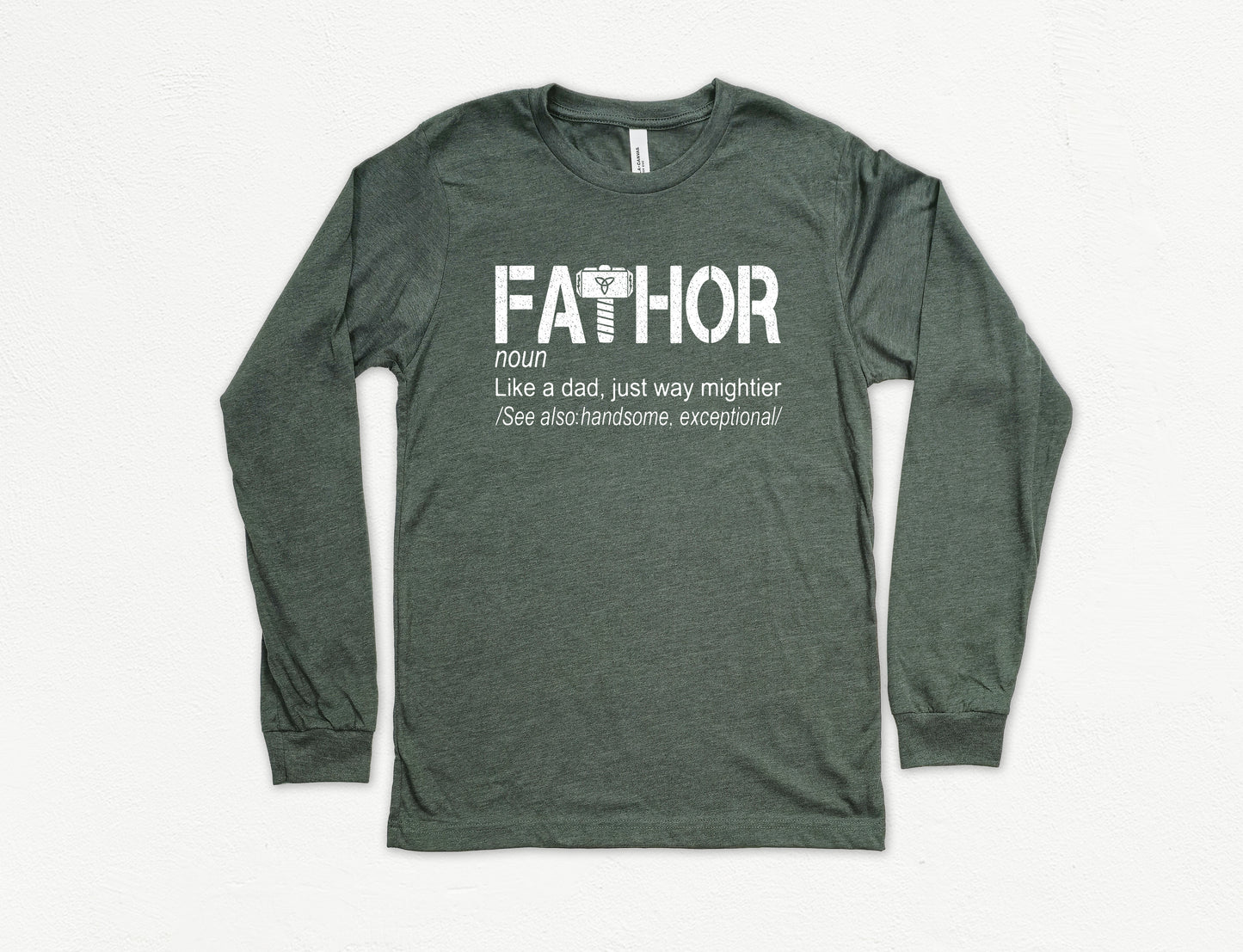 Fathor Shirt Long Sleeve | Long Sleeve Dad Shirt