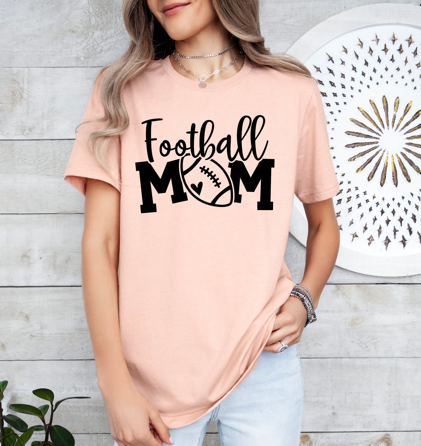 Football Mom Shirt | Light Garment