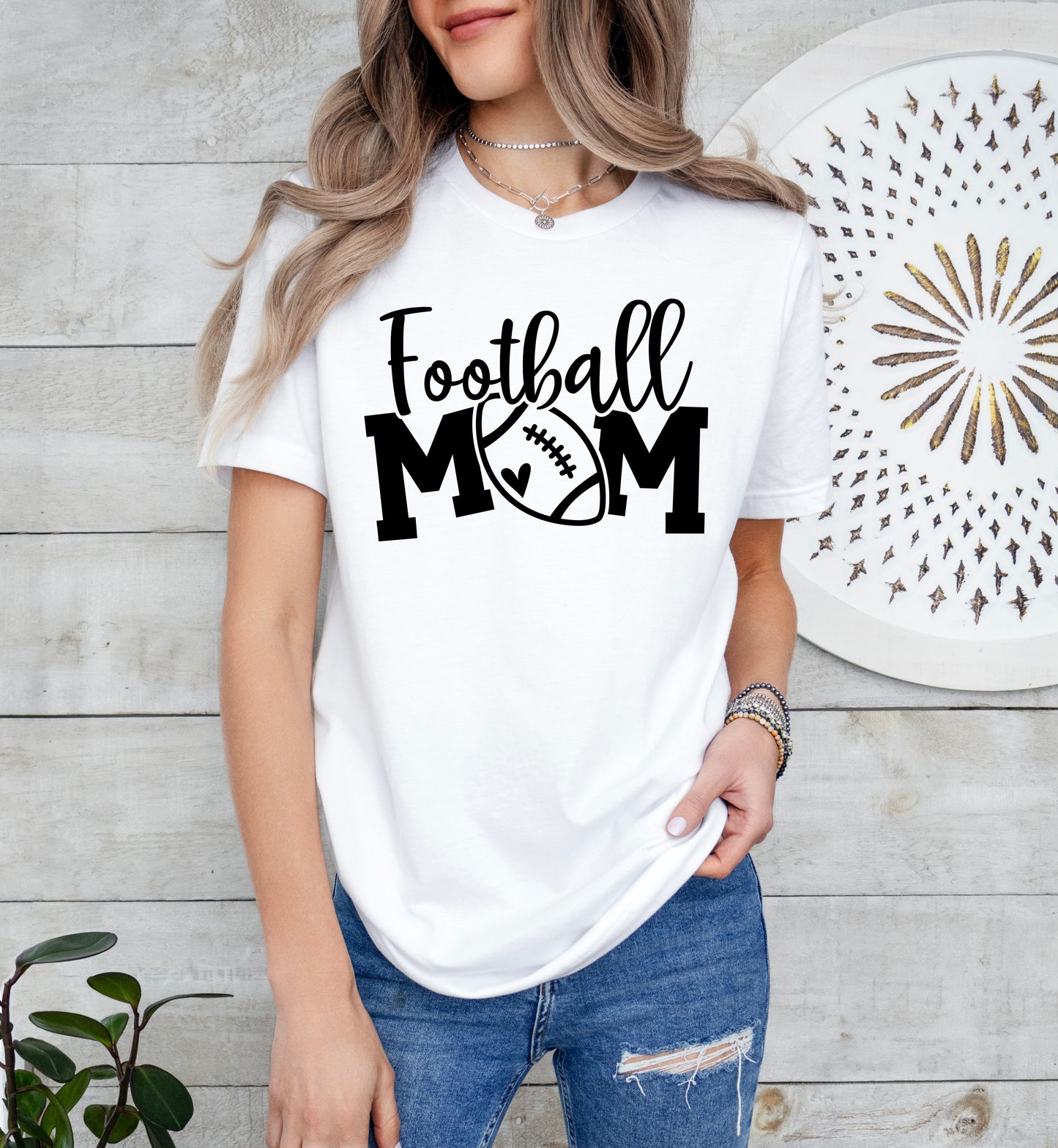 Football Mom Shirt | Light Garment