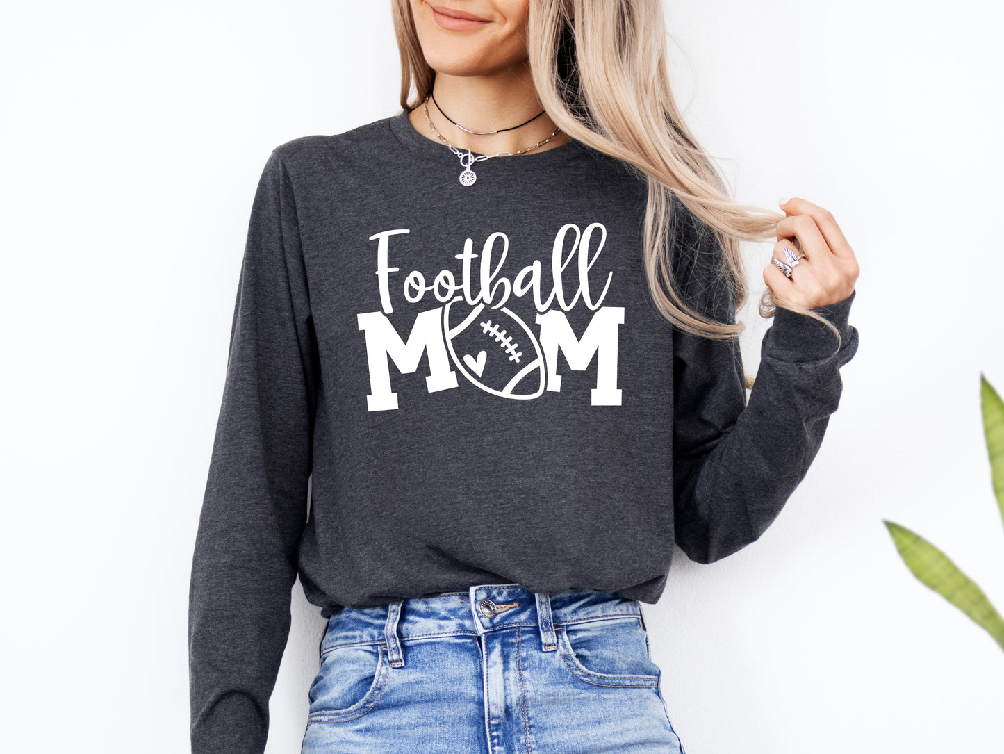 Football Mom Shirt Long Sleeve | Long Sleeve Mom Shirt