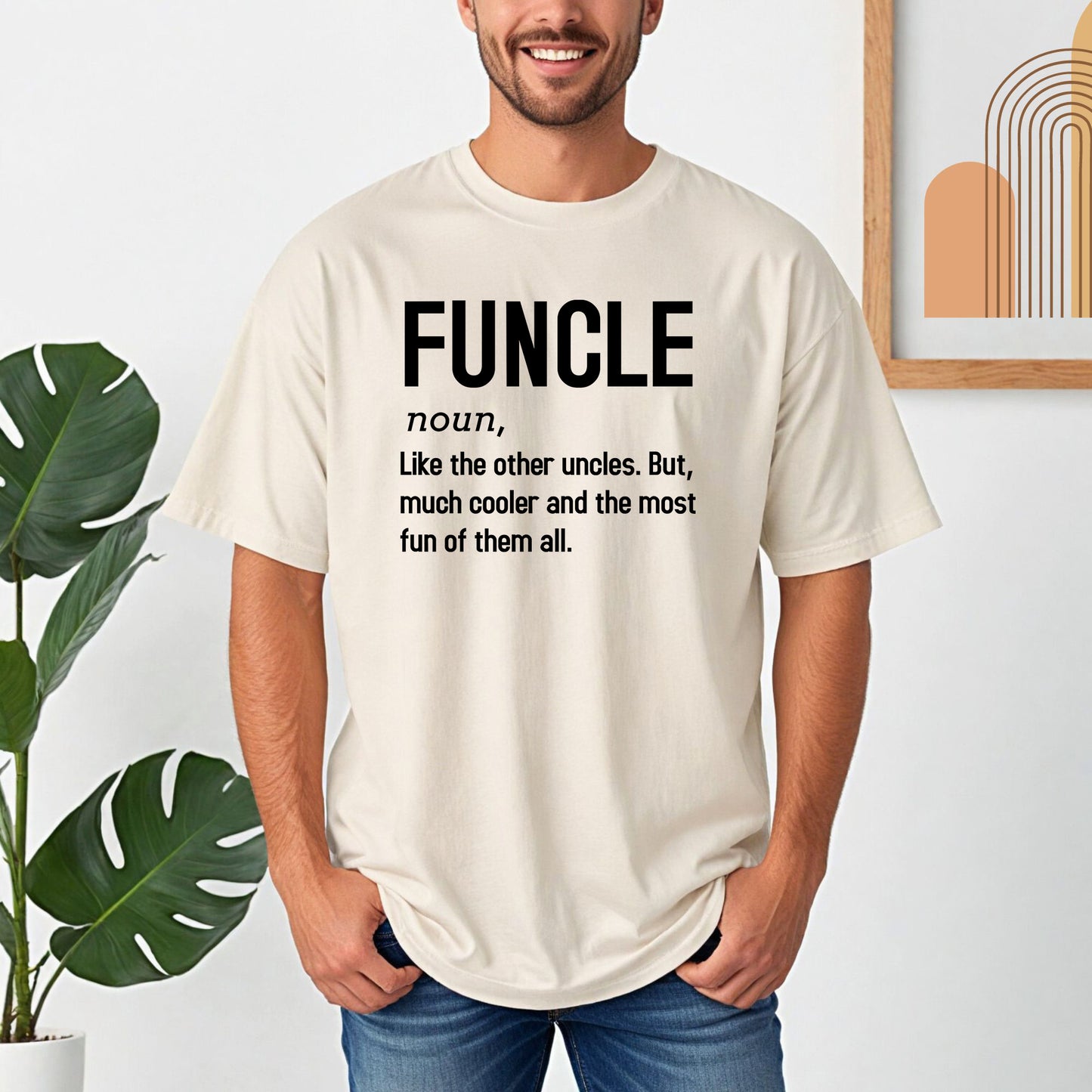 Funcle Definition Shirt | Comfort Colors Vintage Style Uncle Shirt