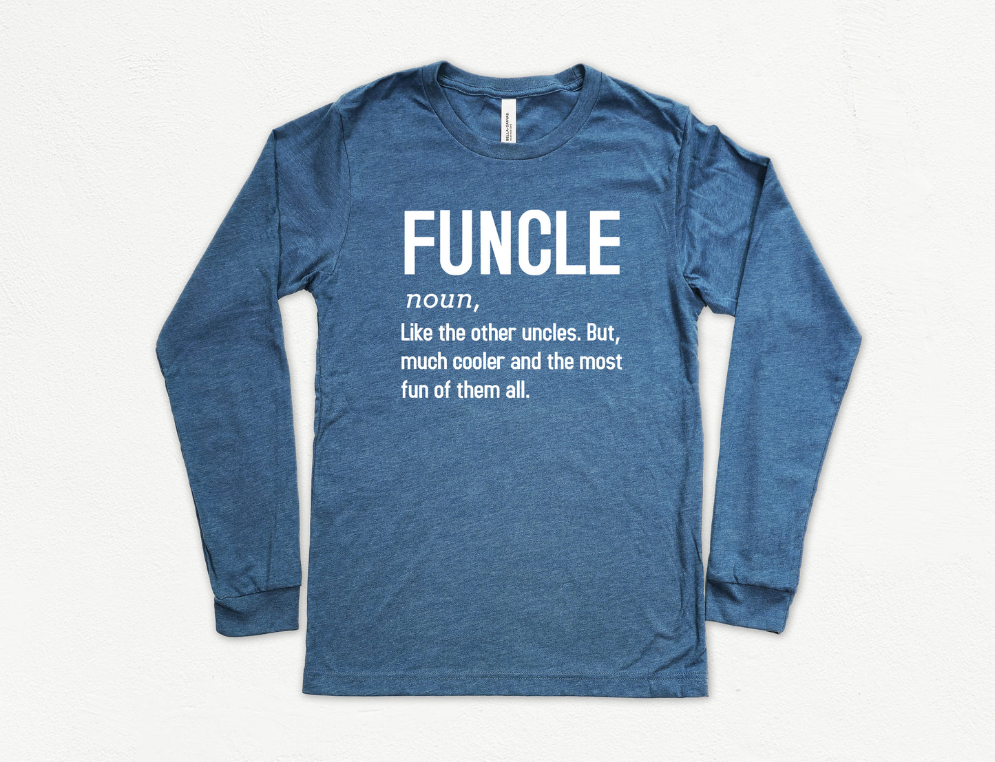 Funcle Definition Shirt Long Sleeve | Long Sleeve Uncle Shirt
