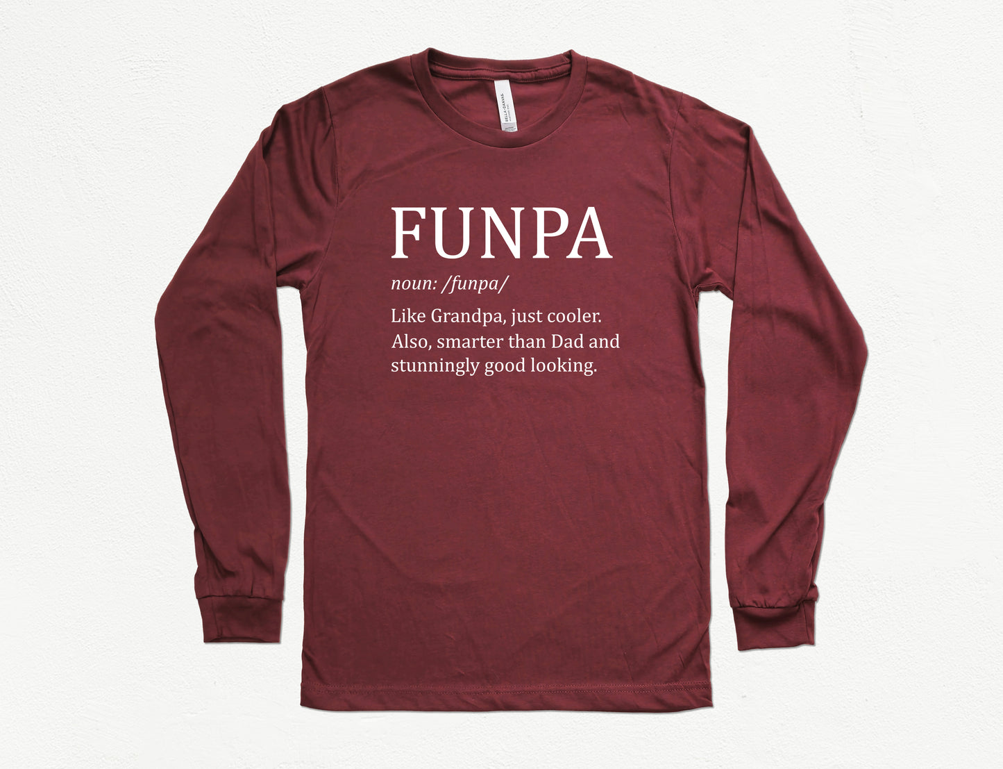 Funpa Shirt Long Sleeve | Long Sleeve Grandpa Shirt