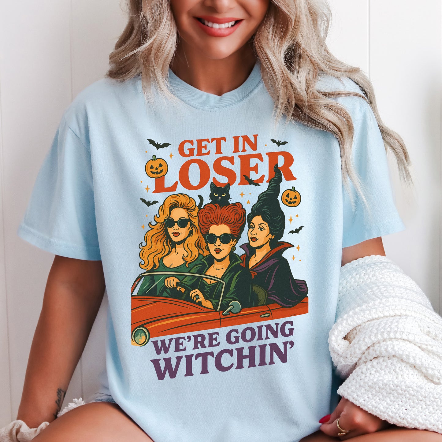 Get in Loser Vintage Style Halloween Shirt
