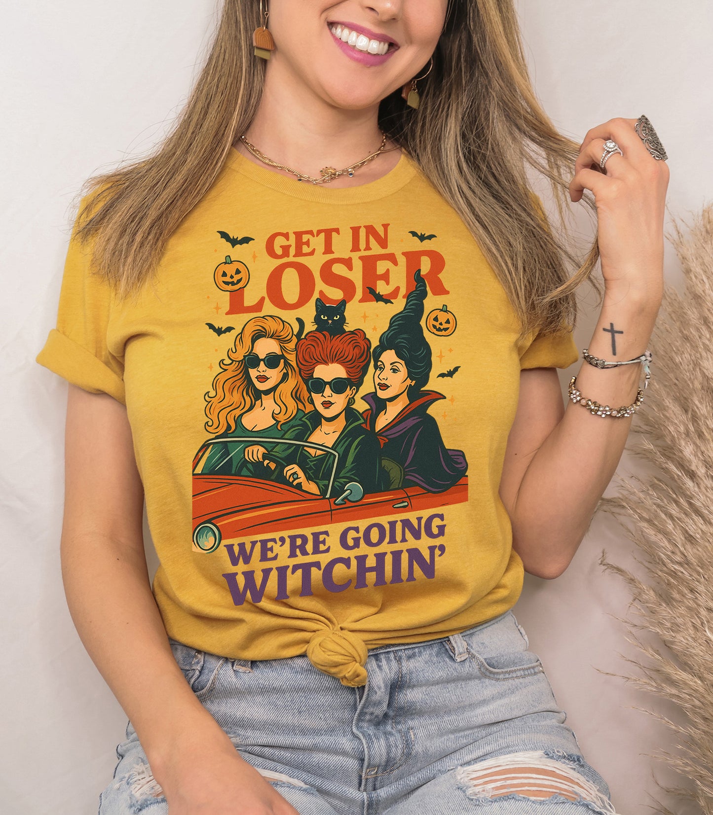 Get In Loser Halloween Shirt | Light Garment