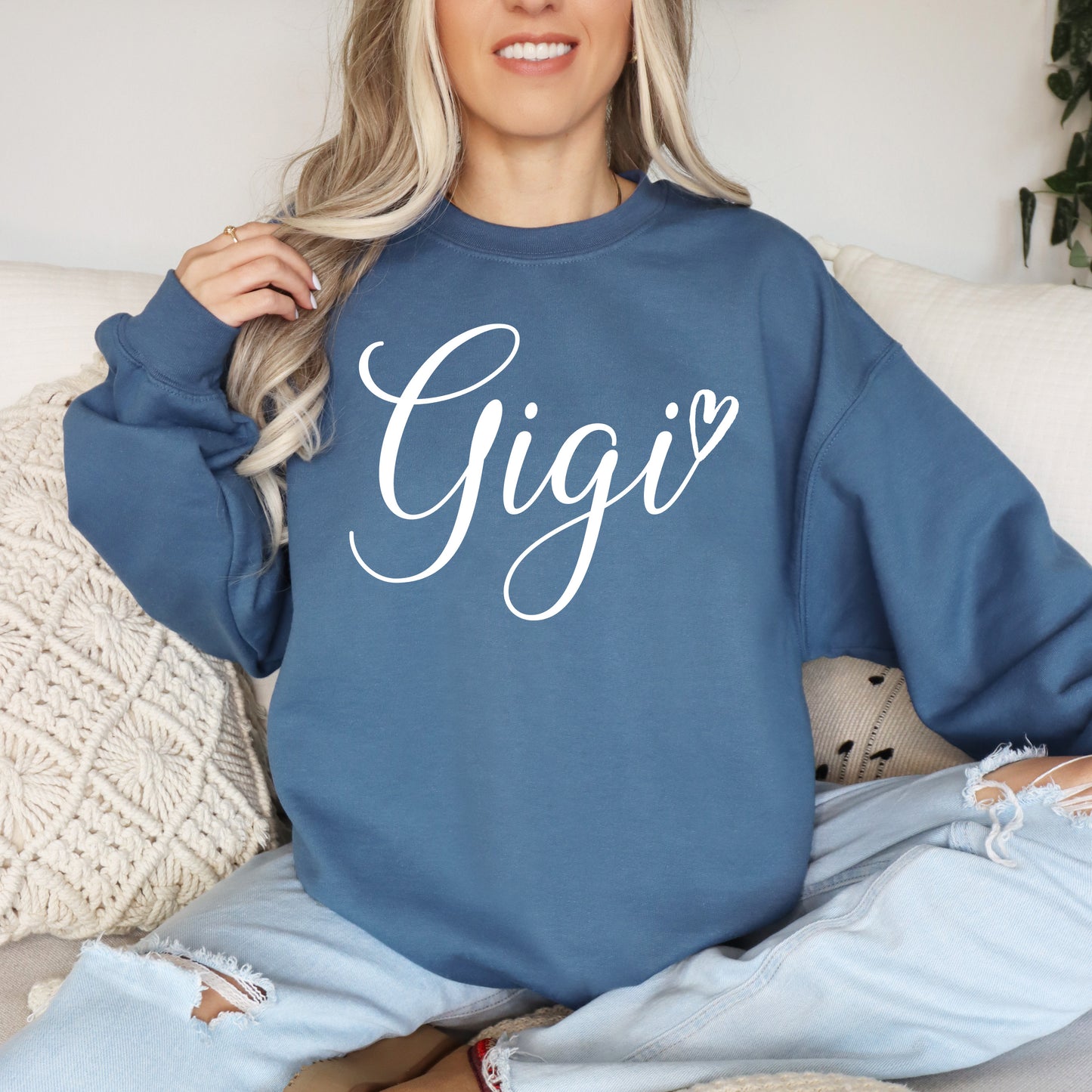 Gigi Heart Sweatshirt | Gigi Sweatshirt