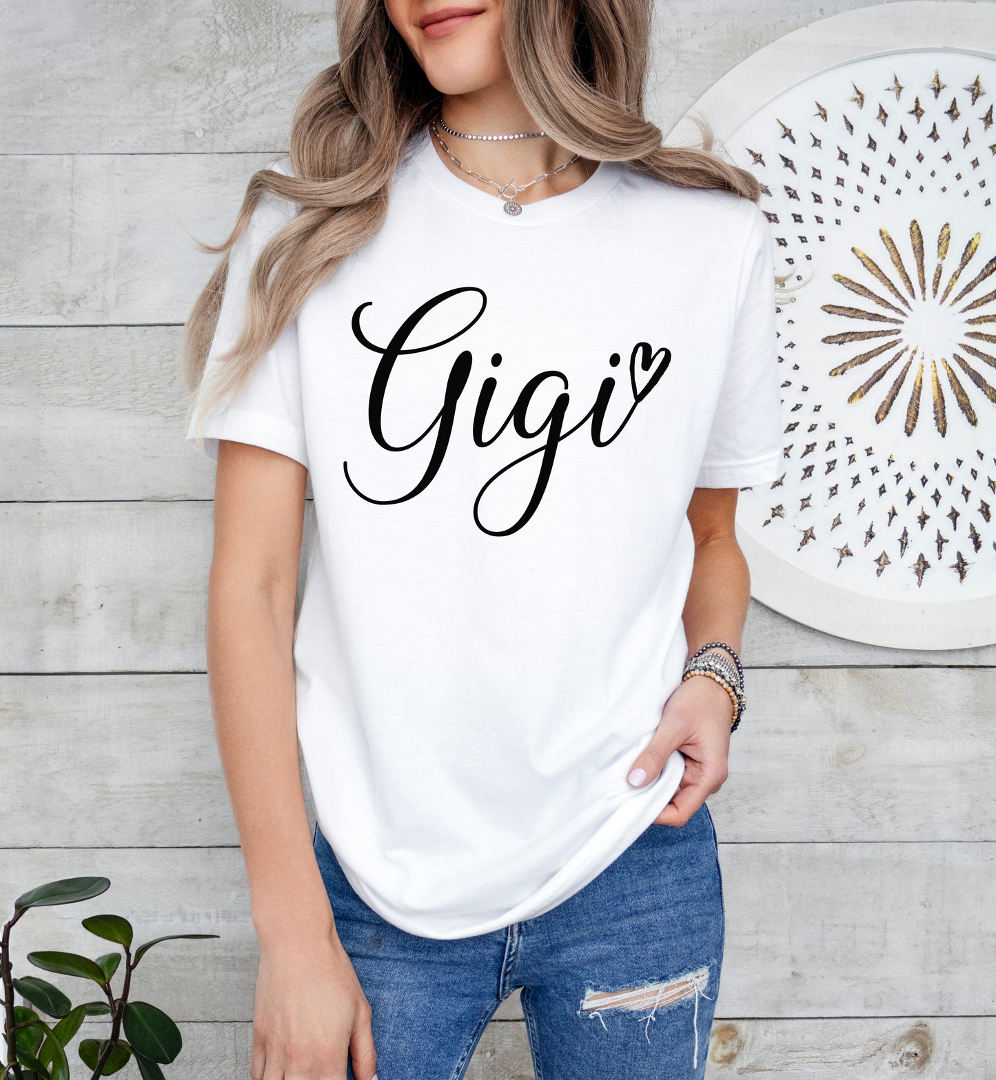 Gigi Heart Shirt | Gigi Shirt | Light Garment