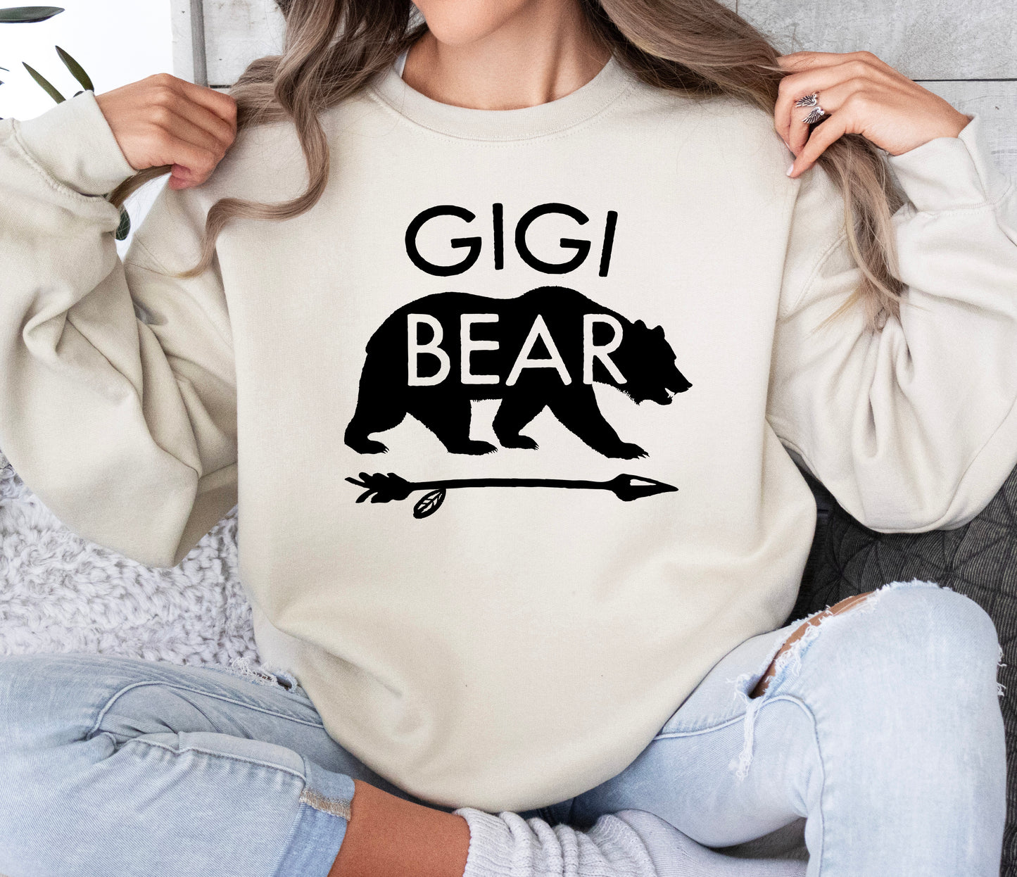 Gigi Bear Sweatshirt | Gigi Sweatshirt