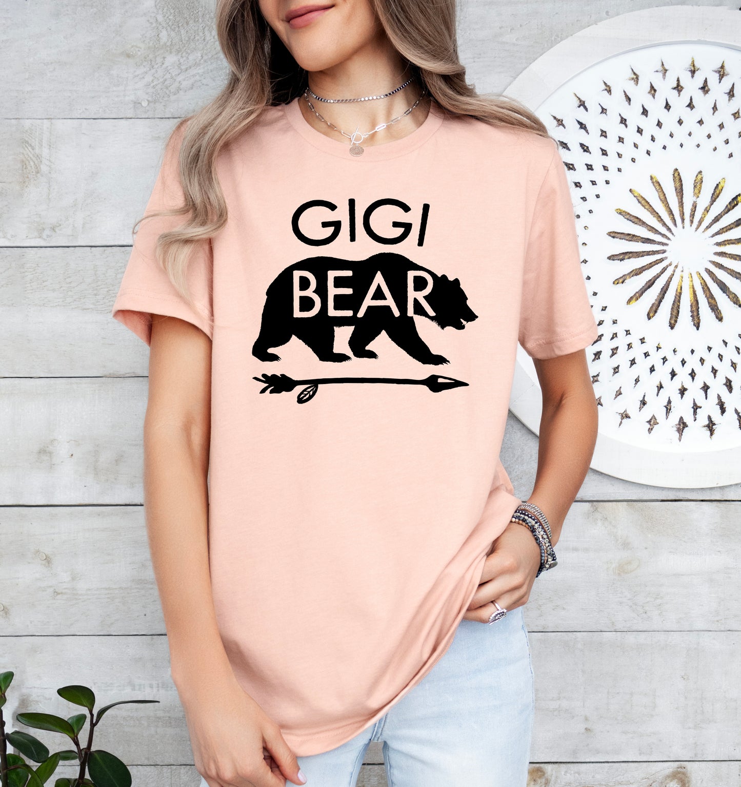 Gigi Bear Shirt | Gigi Shirt | Light Garment
