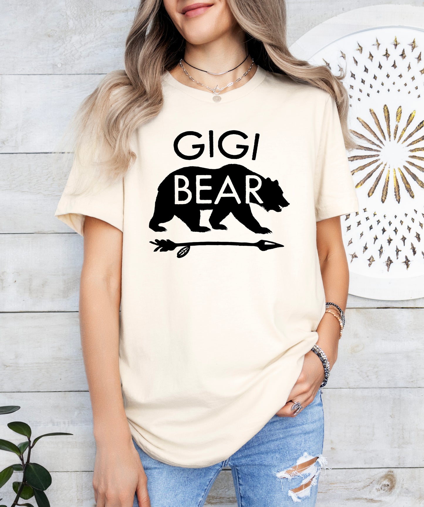 Gigi Bear Shirt | Gigi Shirt | Light Garment