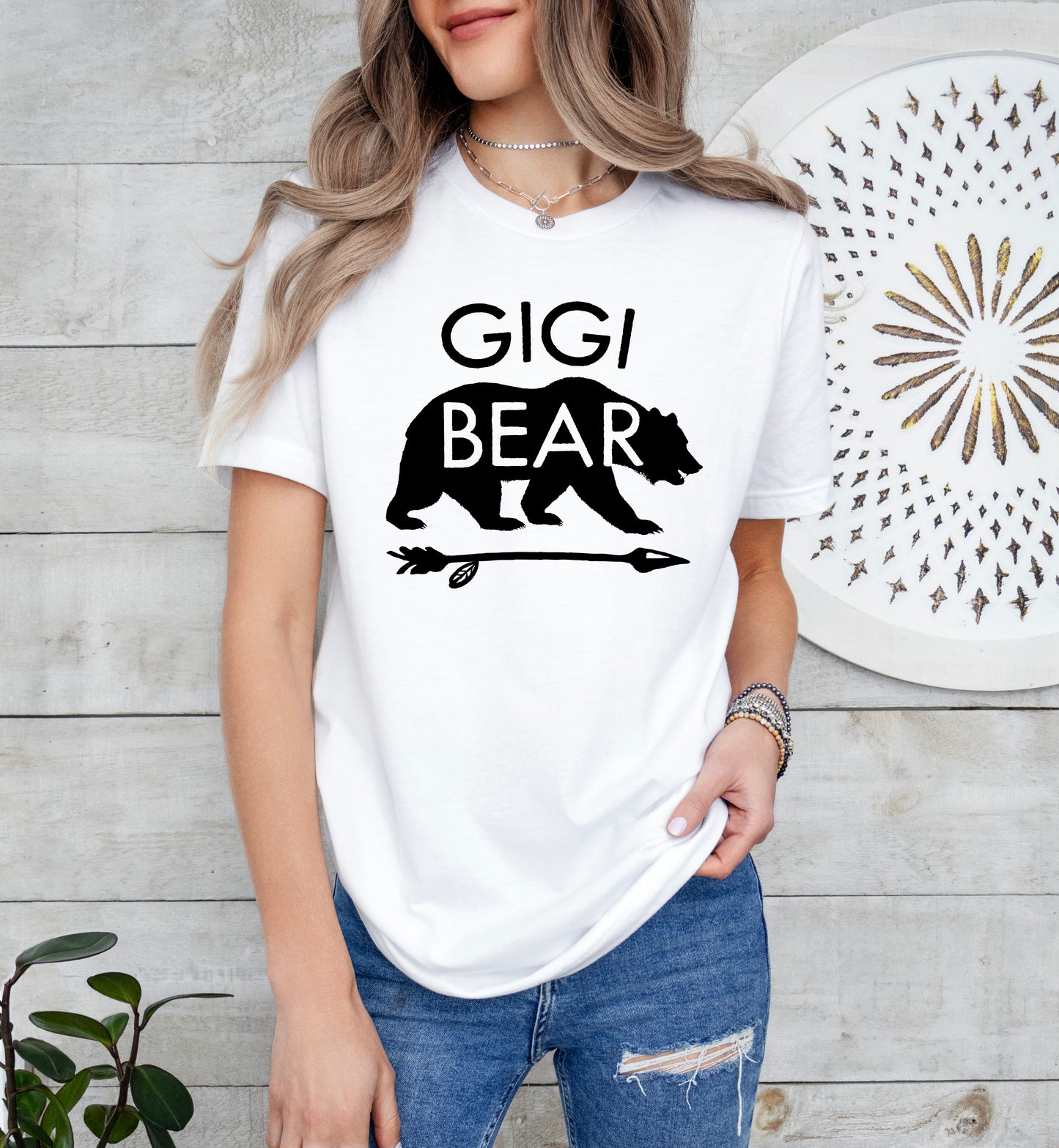 Gigi Bear Shirt | Gigi Shirt | Light Garment