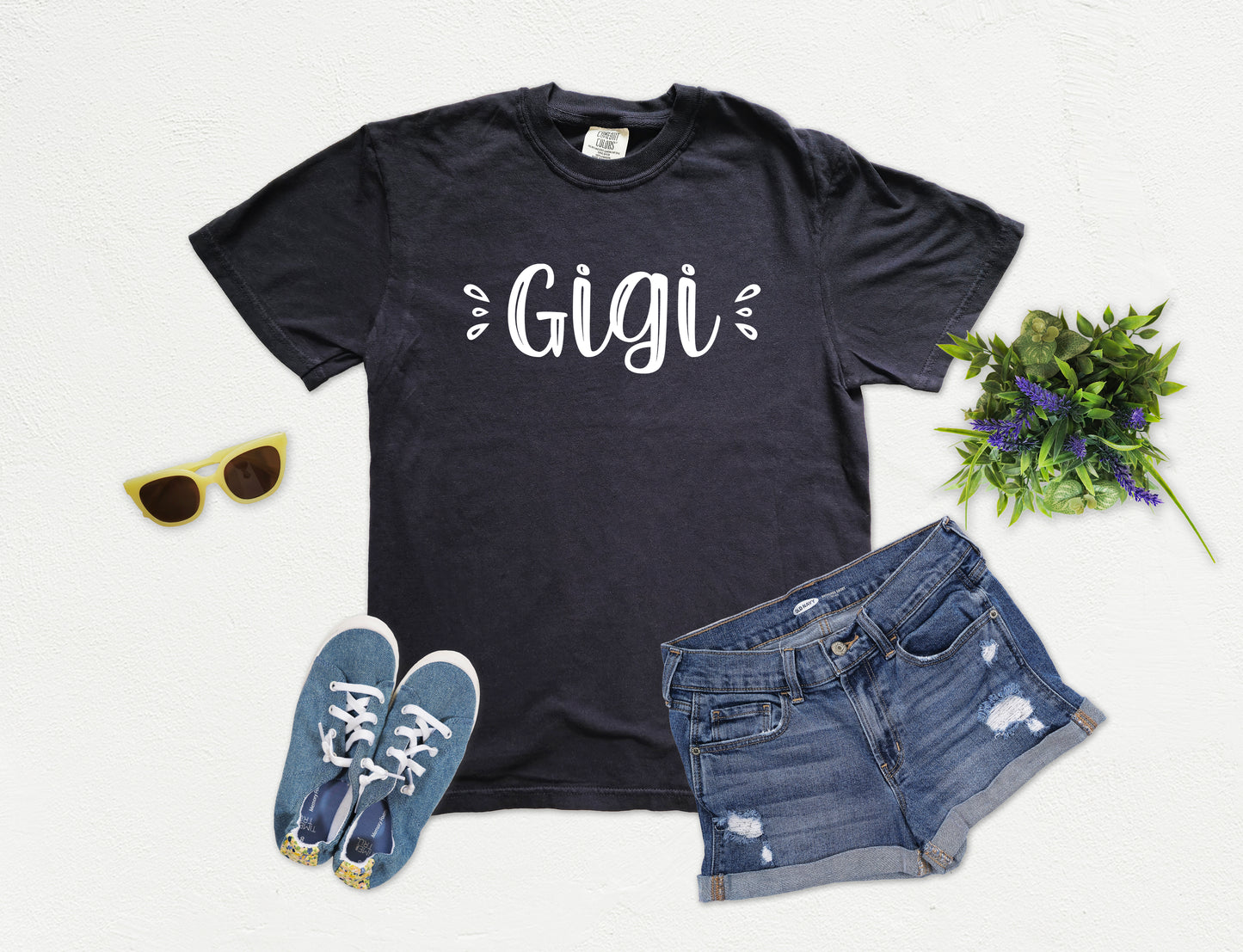 Cute Gigi Shirt | Comfort Colors Vintage Style Gigi Shirt