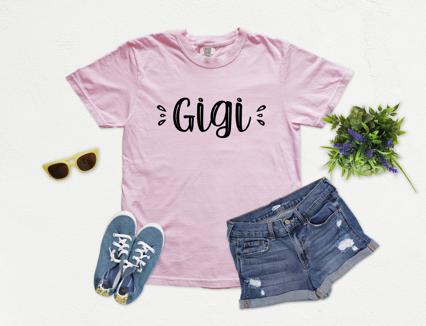 Cute Gigi Shirt | Comfort Colors Vintage Style Gigi Shirt