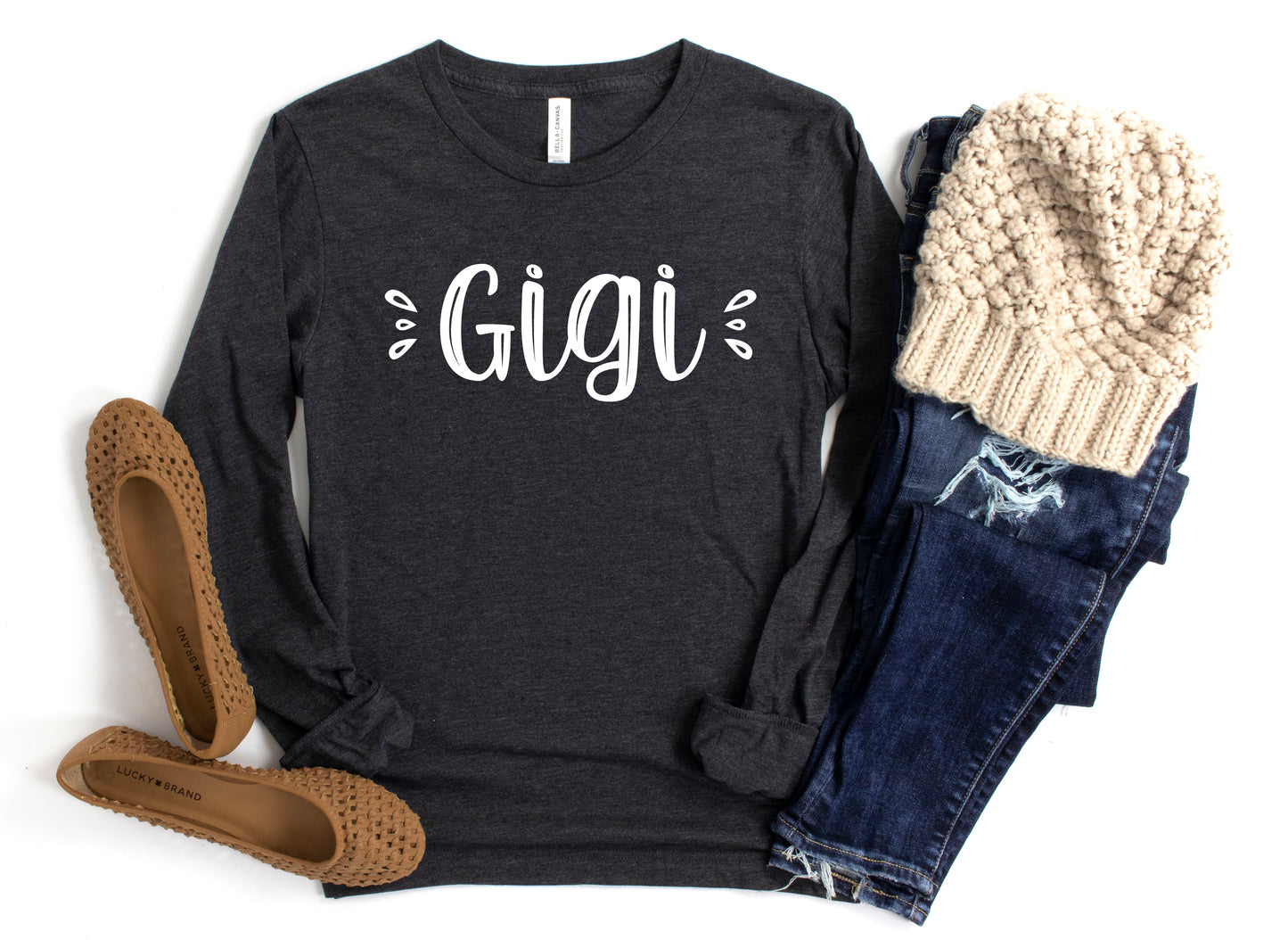 Cute Gigi Shirt Long Sleeve | Long Sleeve Gigi Shirt