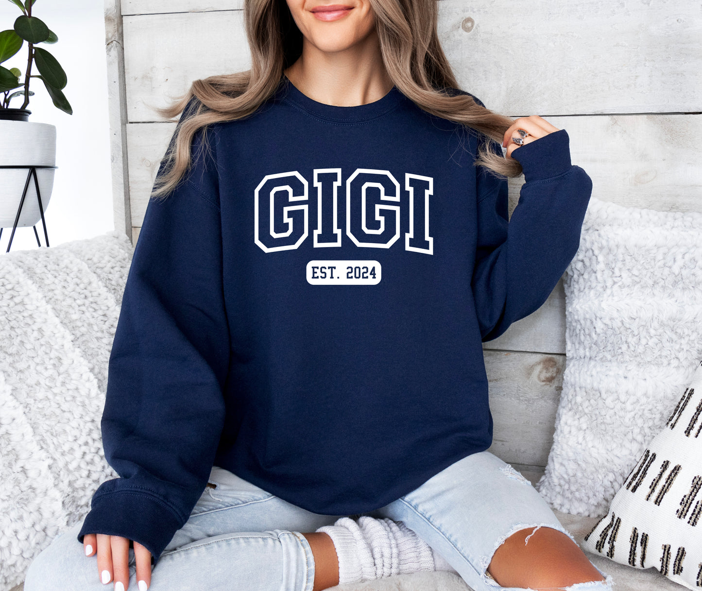 Custom University Style Gigi Sweatshirt | Gigi Sweatshirt