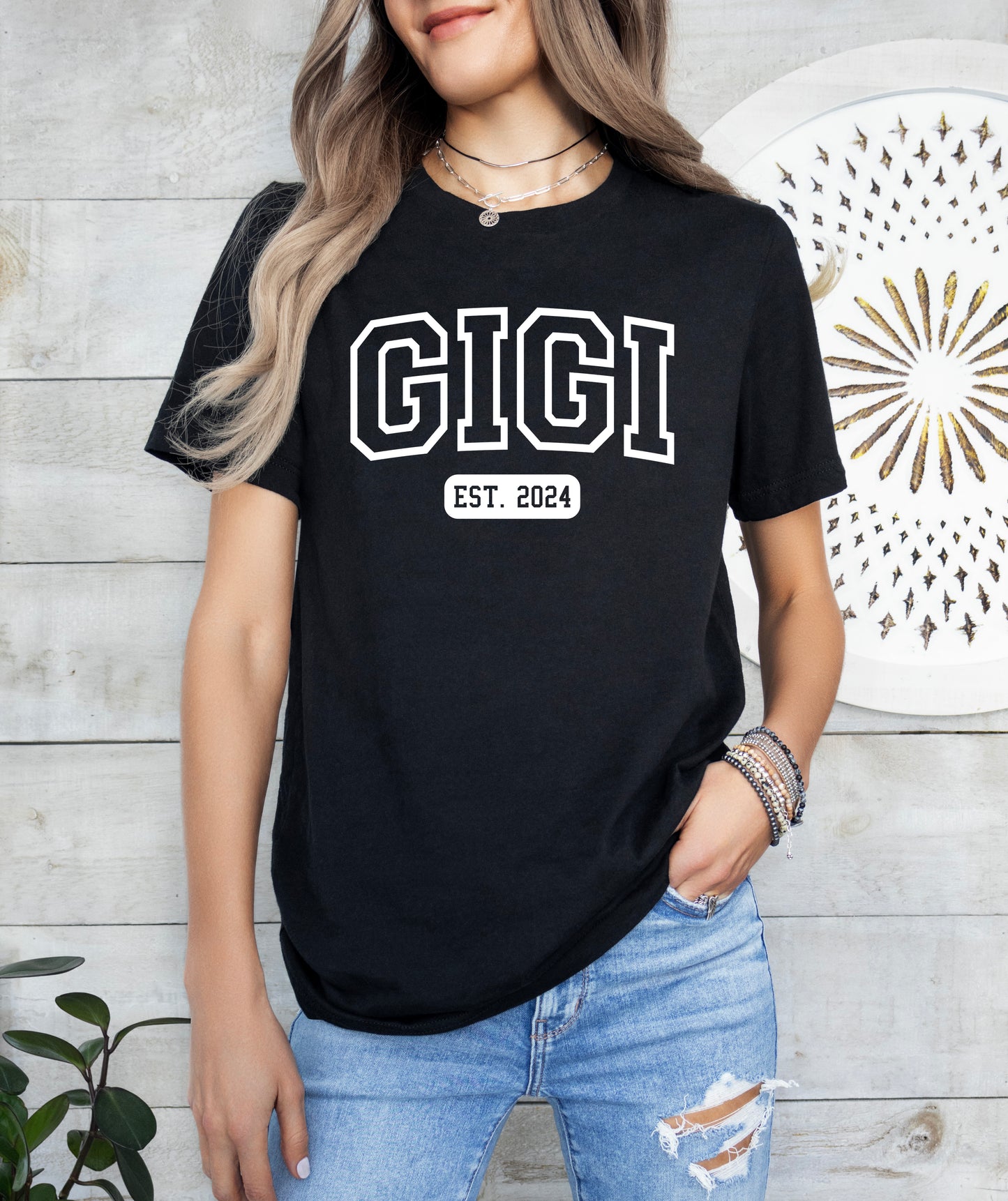 Custom University Style Gigi Shirt