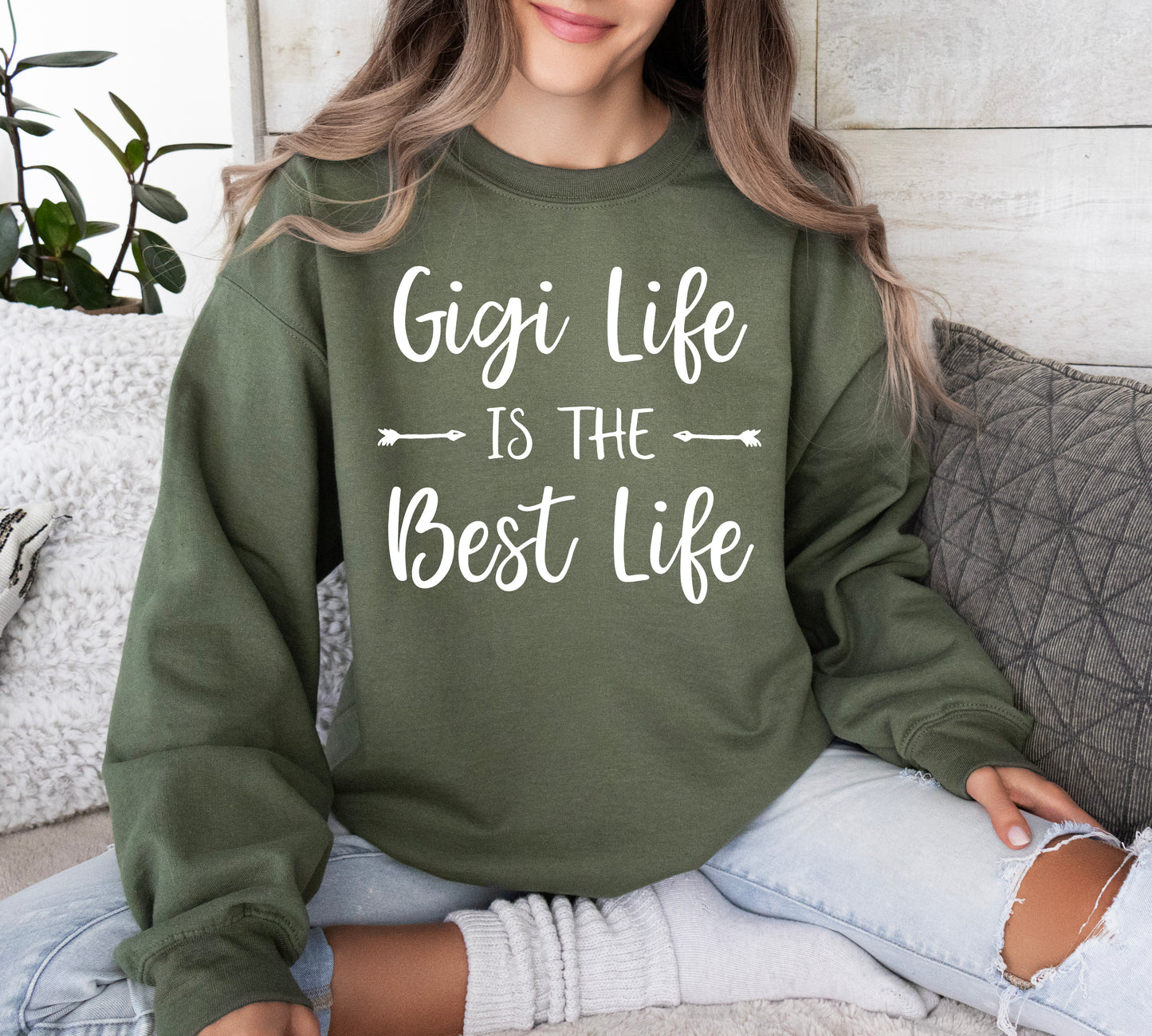 Gigi Life is the Best Life Sweatshirt | Gigi Sweatshirt