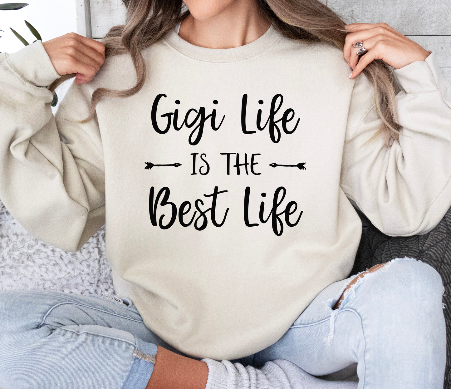 Gigi Life is the Best Life Sweatshirt | Gigi Sweatshirt