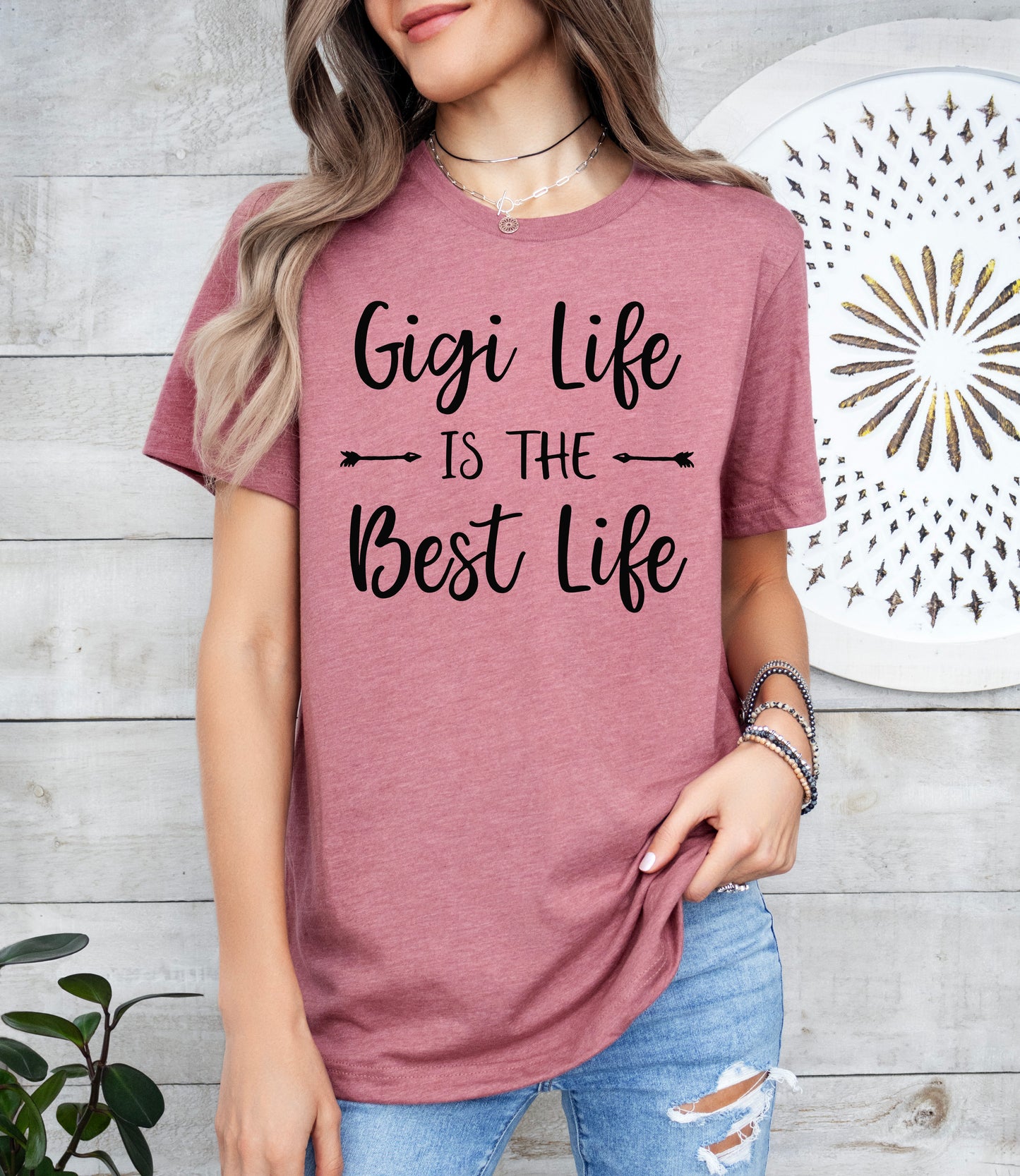 Gigi Life is the Best Life Shirt | Gigi Shirt | Light Garment