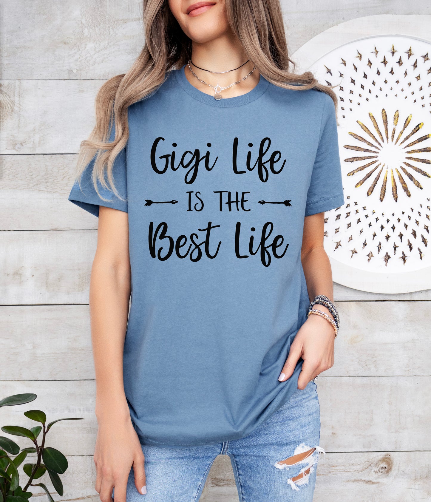 Gigi Life is the Best Life Shirt | Gigi Shirt | Light Garment