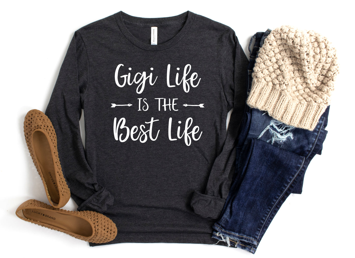 Gigi Life is the Best Life Shirt Long Sleeve | Long Sleeve Gigi Shirt