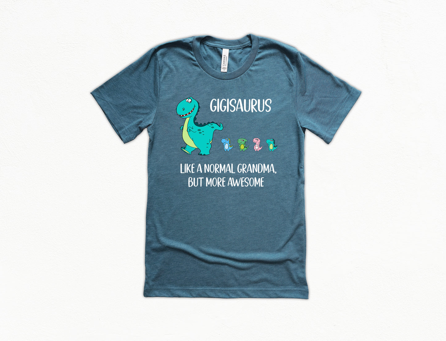 Customizable Gigisaurus Shirt With Dino Followers | Gigi Shirt