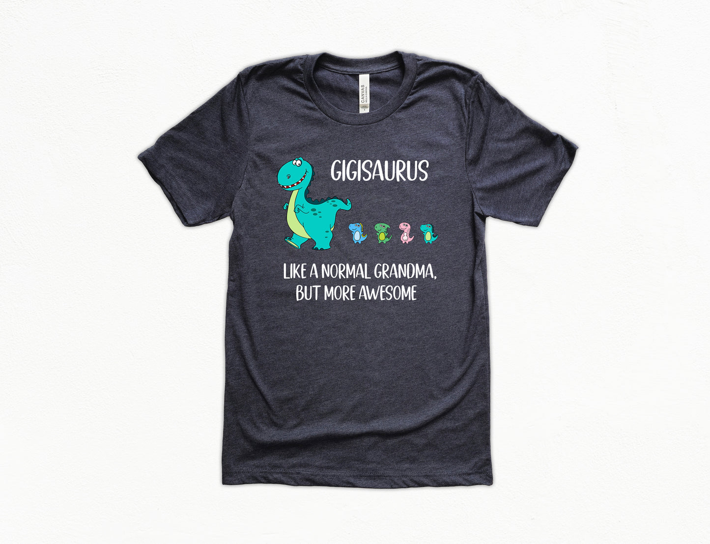 Customizable Gigisaurus Shirt With Dino Followers | Gigi Shirt