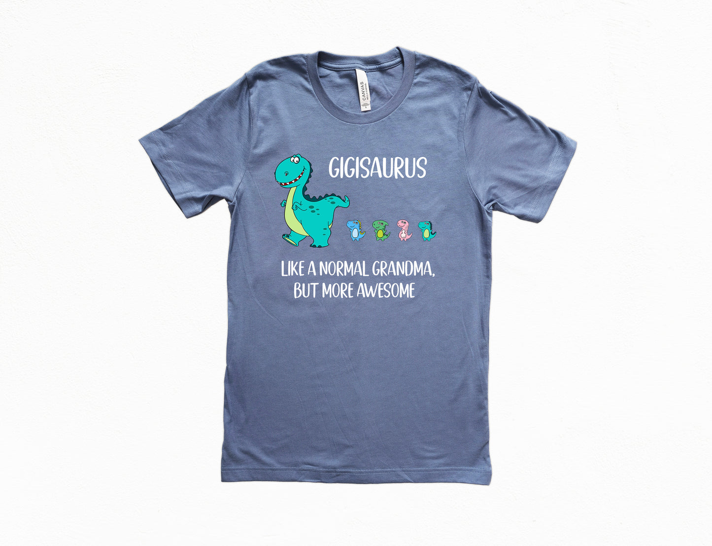 Customizable Gigisaurus Shirt With Dino Followers | Gigi Shirt