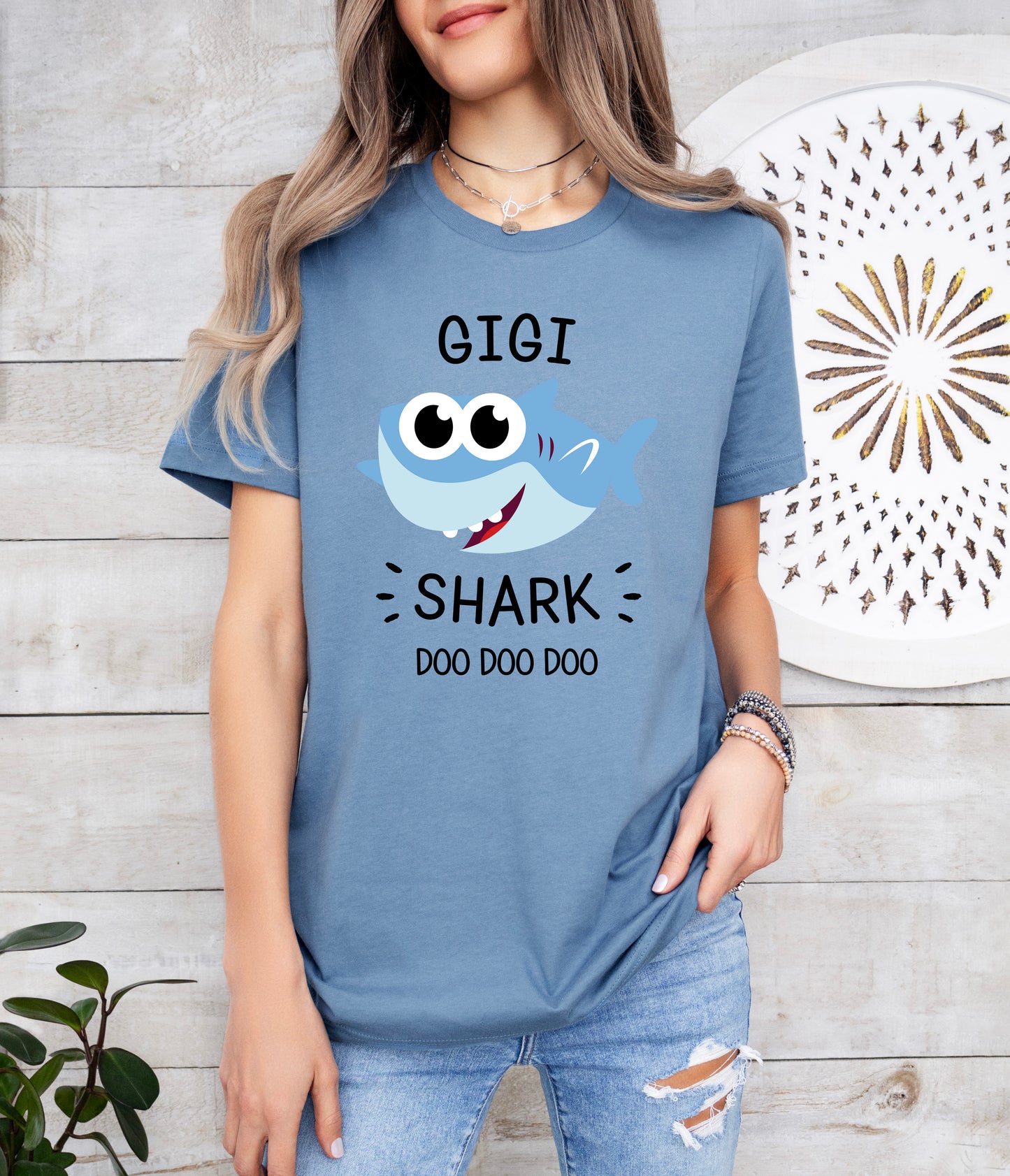 Gigi Shark Shirt | Gigi Shirt | Light Garment