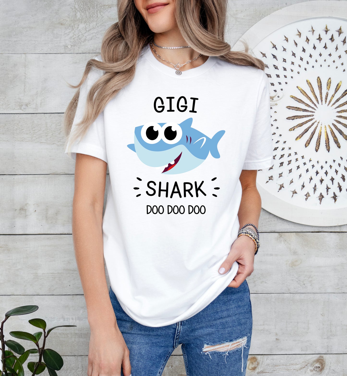 Gigi Shark Shirt | Gigi Shirt | Light Garment