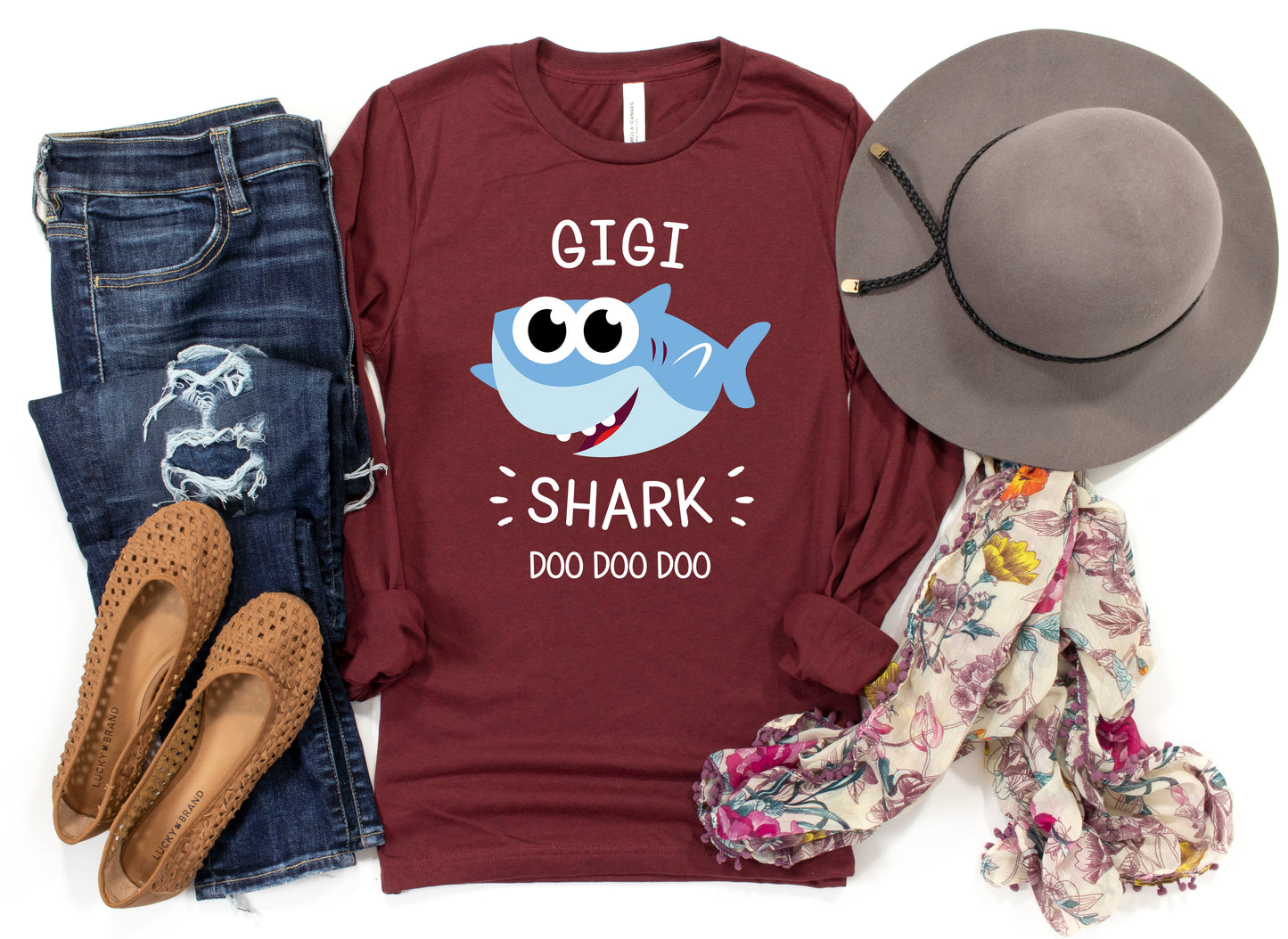 Gigi Shark Shirt Long Sleeve | Long Sleeve Gigi Shirt