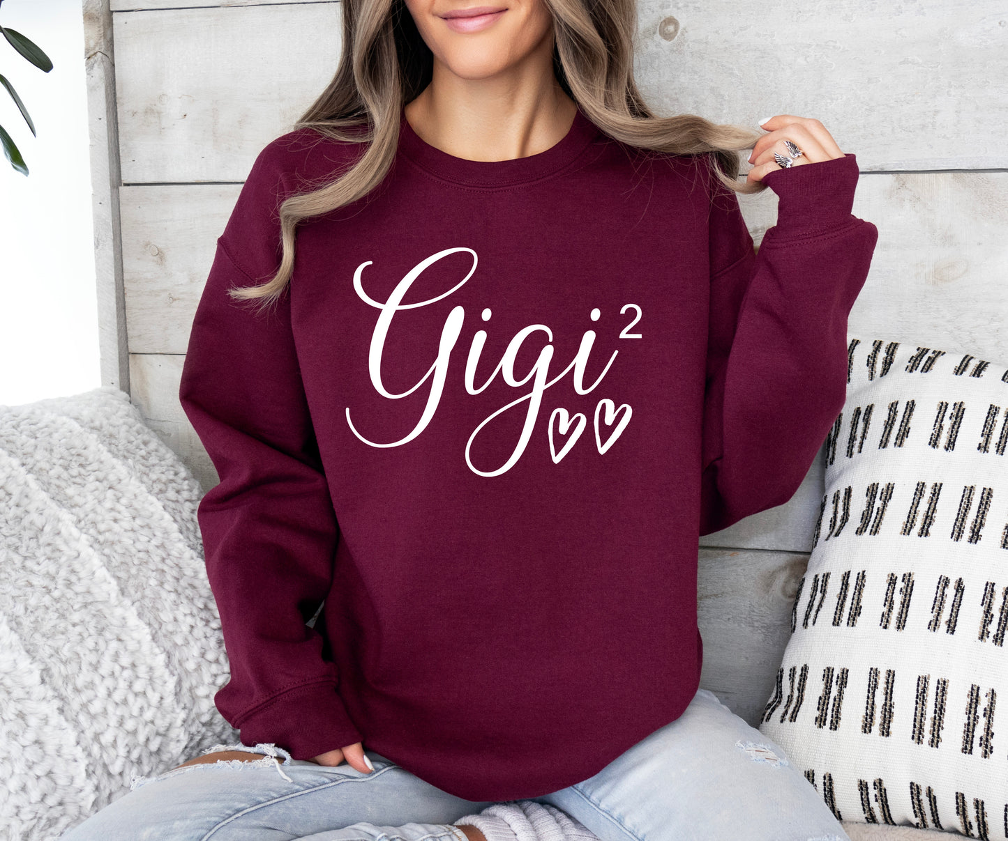 Customizable Gigi Again Sweatshirt | Gigi Sweatshirt