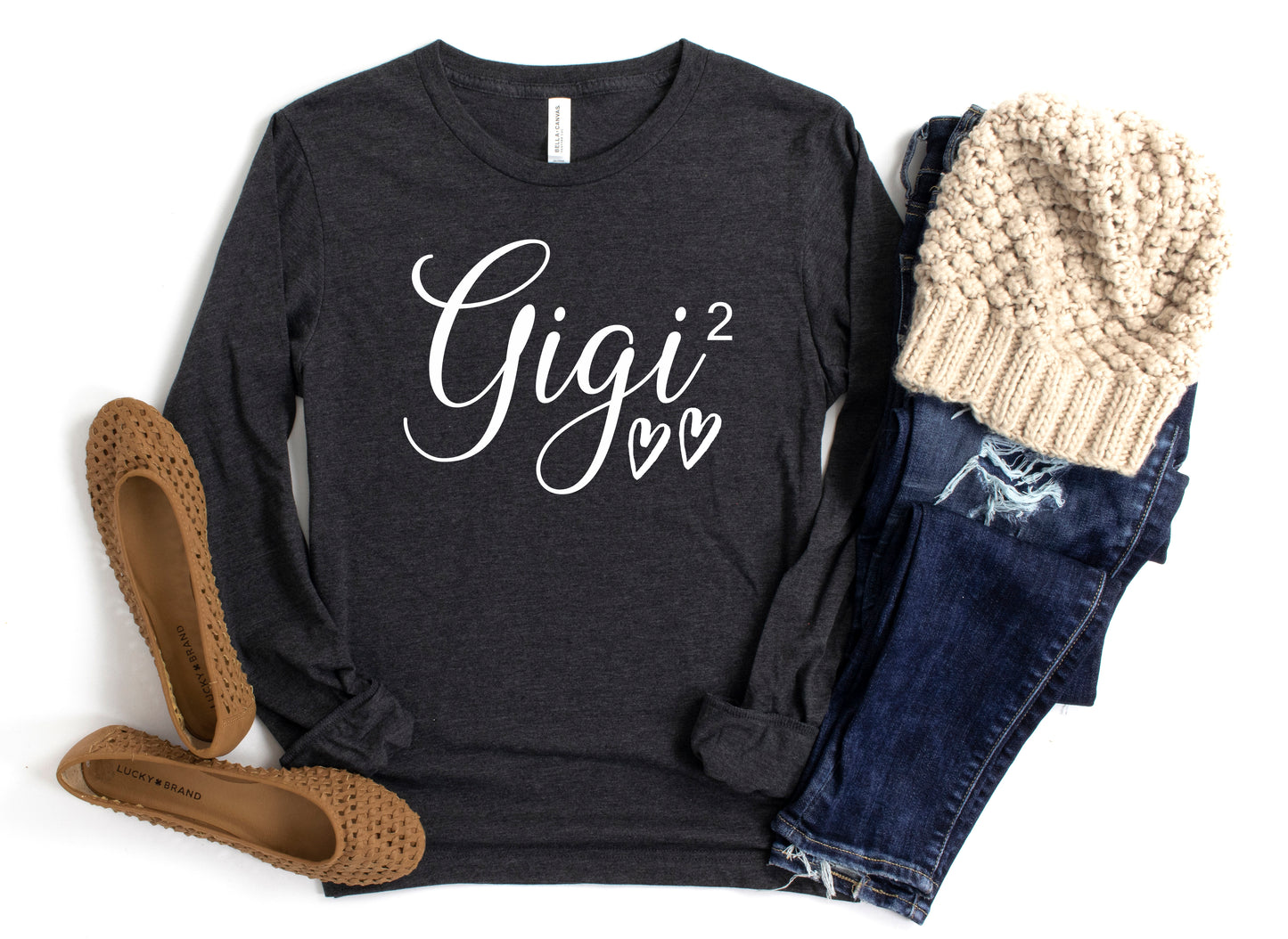 Customizable Gigi Again Shirt Long Sleeve | Long Sleeve Gigi Shirt