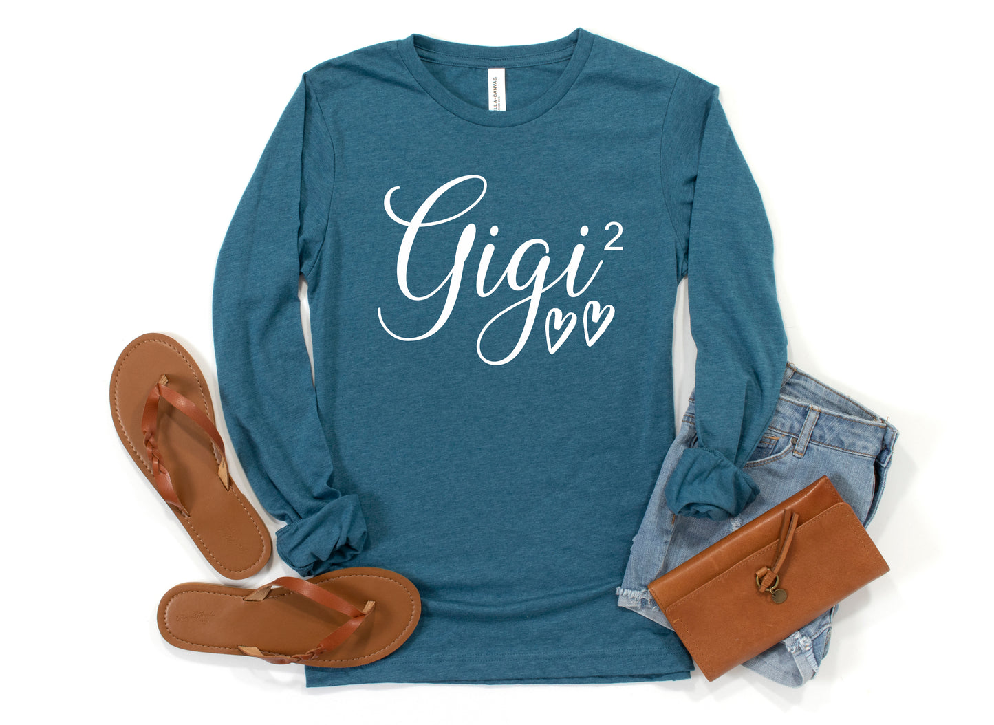 Customizable Gigi Again Shirt Long Sleeve | Long Sleeve Gigi Shirt