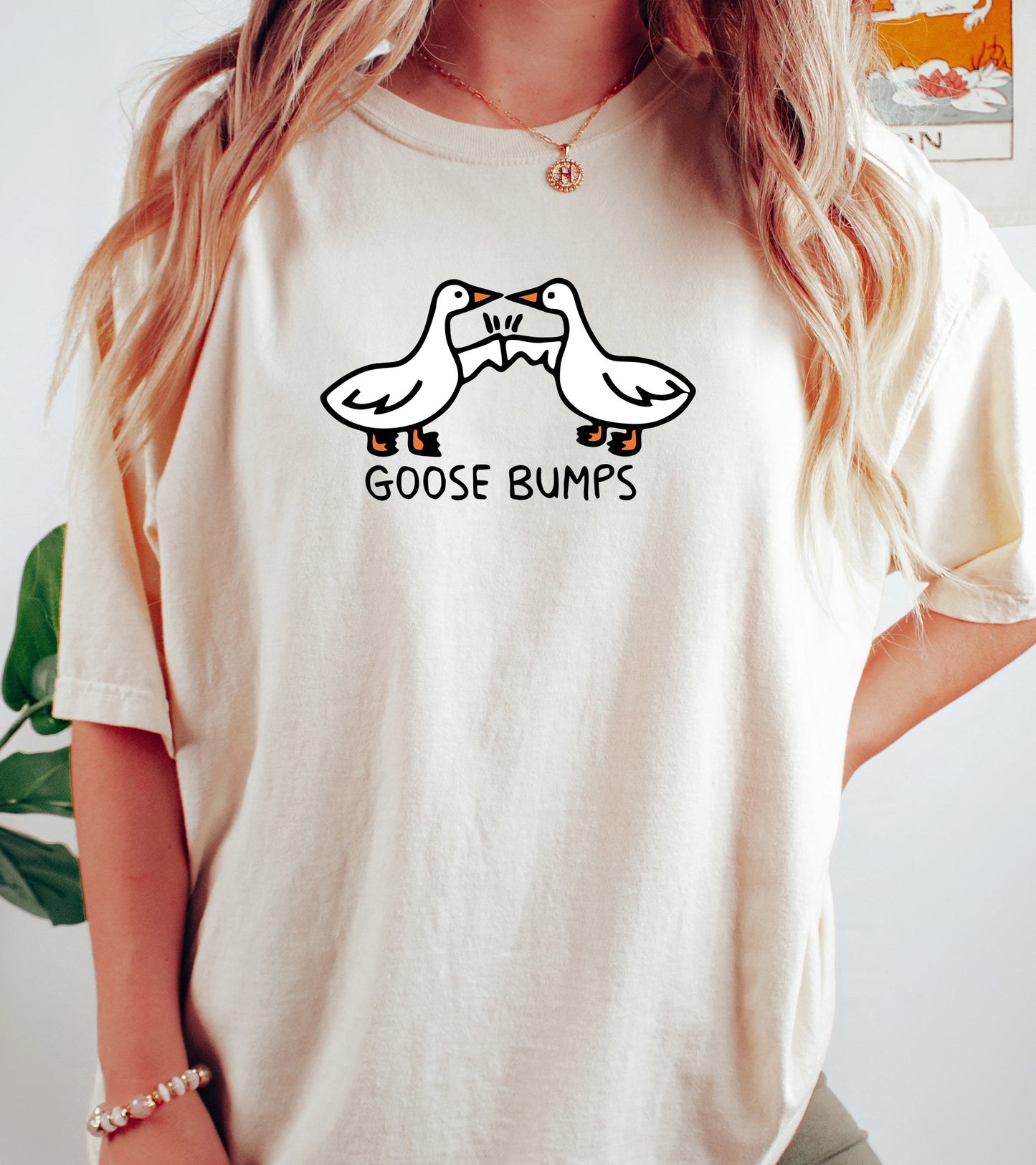Goose Bumps Shirt | Comfort Colors Vintage Style Funny Shirt