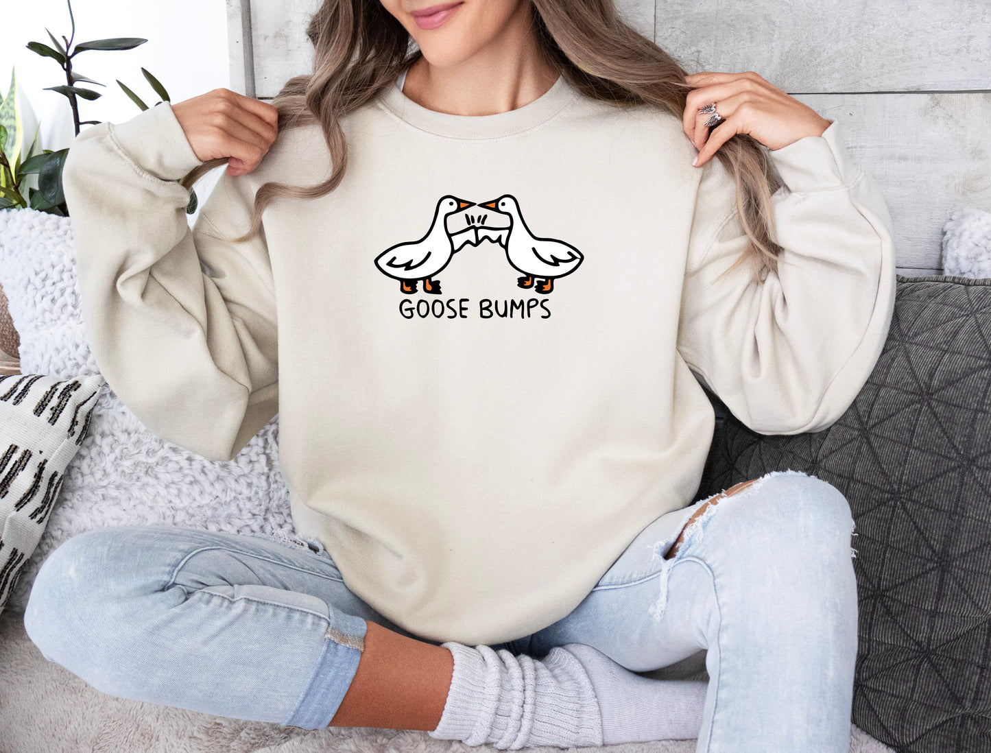 Goose Bumps Sweatshirt | Funny Sweatshirt