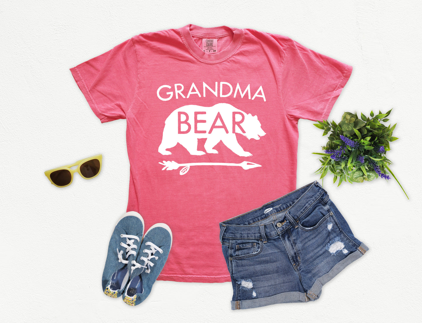 Grandma Bear Shirt | Comfort Colors Vintage Style Grandma Shirt