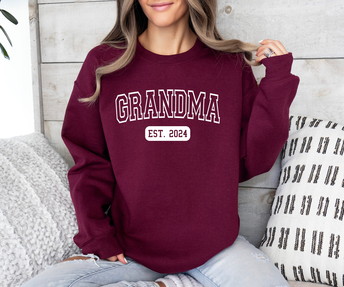 Custom University Style Grandma Sweatshirt