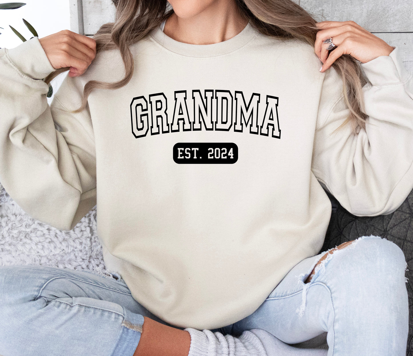 Custom University Style Grandma Sweatshirt