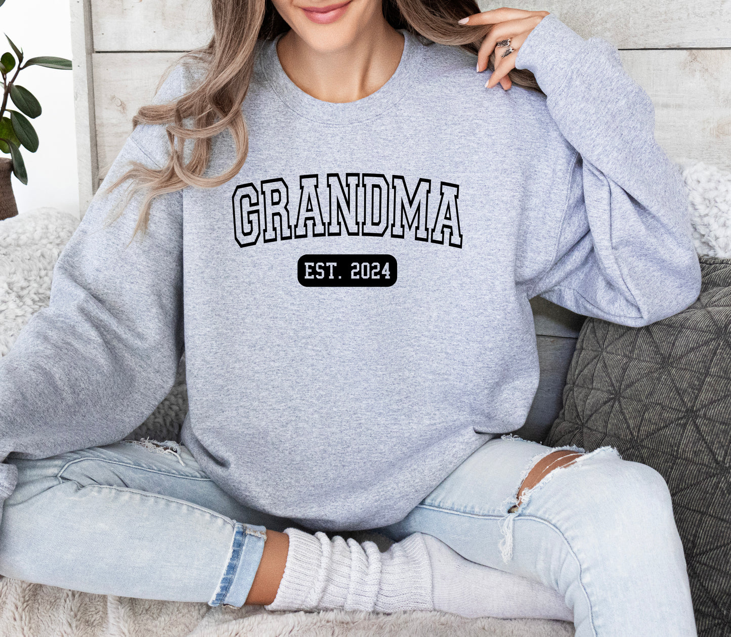 Custom University Style Grandma Sweatshirt
