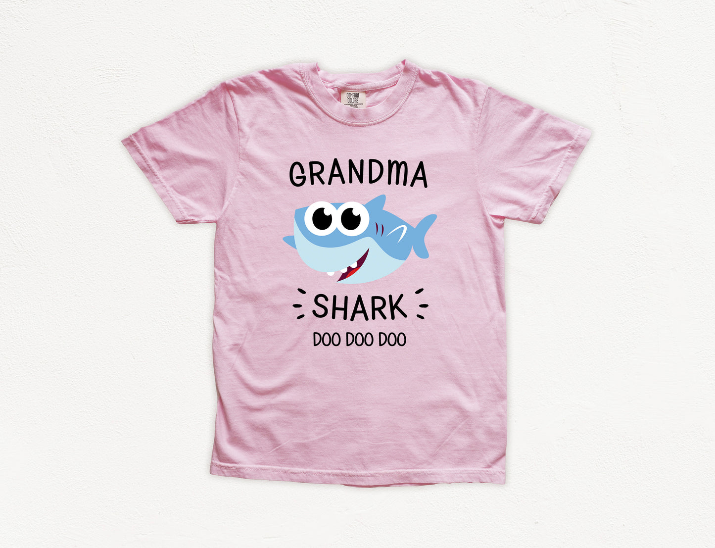 Grandma Shark Shirt | Comfort Colors Vintage Style Grandma Shirt