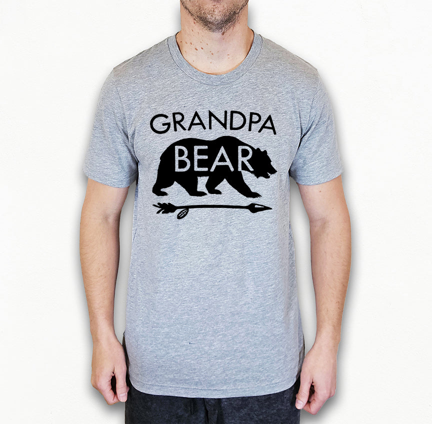 Grandpa Bear Shirt | Grandpa Shirt | Light Garment
