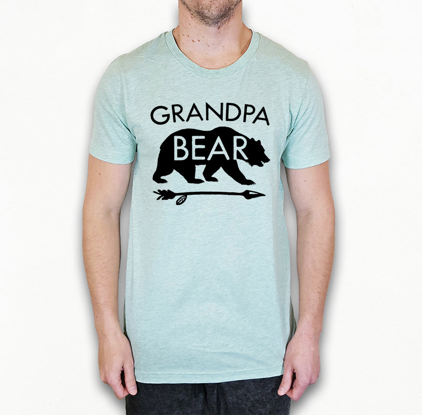 Grandpa Bear Shirt | Grandpa Shirt | Light Garment