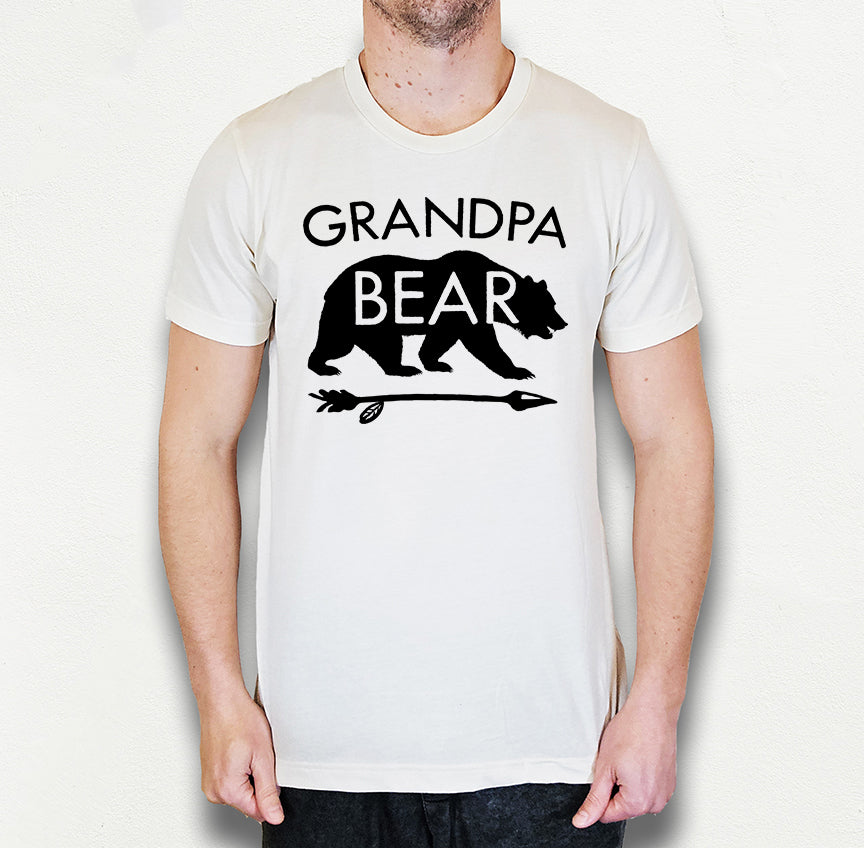 Grandpa Bear Shirt | Grandpa Shirt | Light Garment