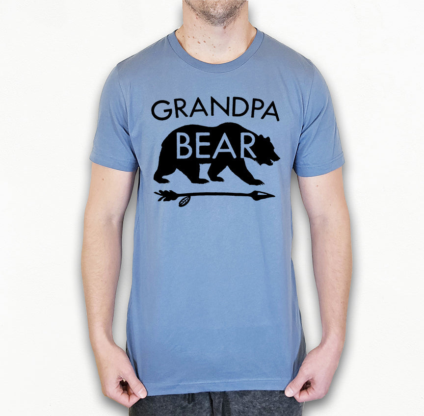 Grandpa Bear Shirt | Grandpa Shirt | Light Garment