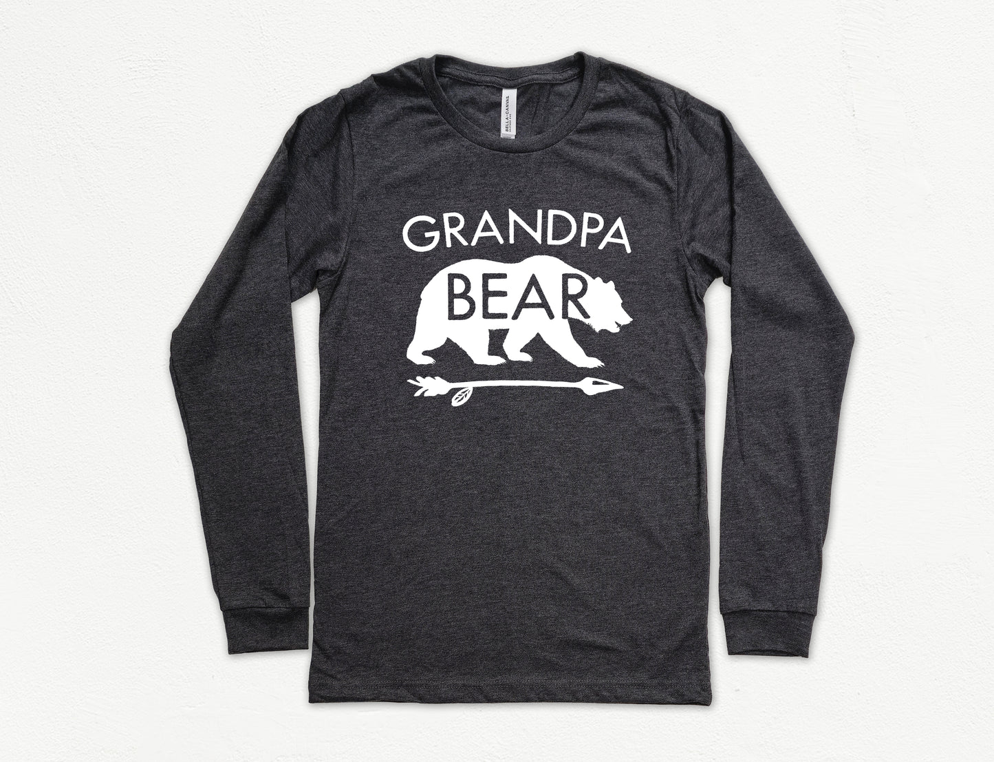 Grandpa Bear Shirt Long Sleeve | Long Sleeve Grandpa Shirt