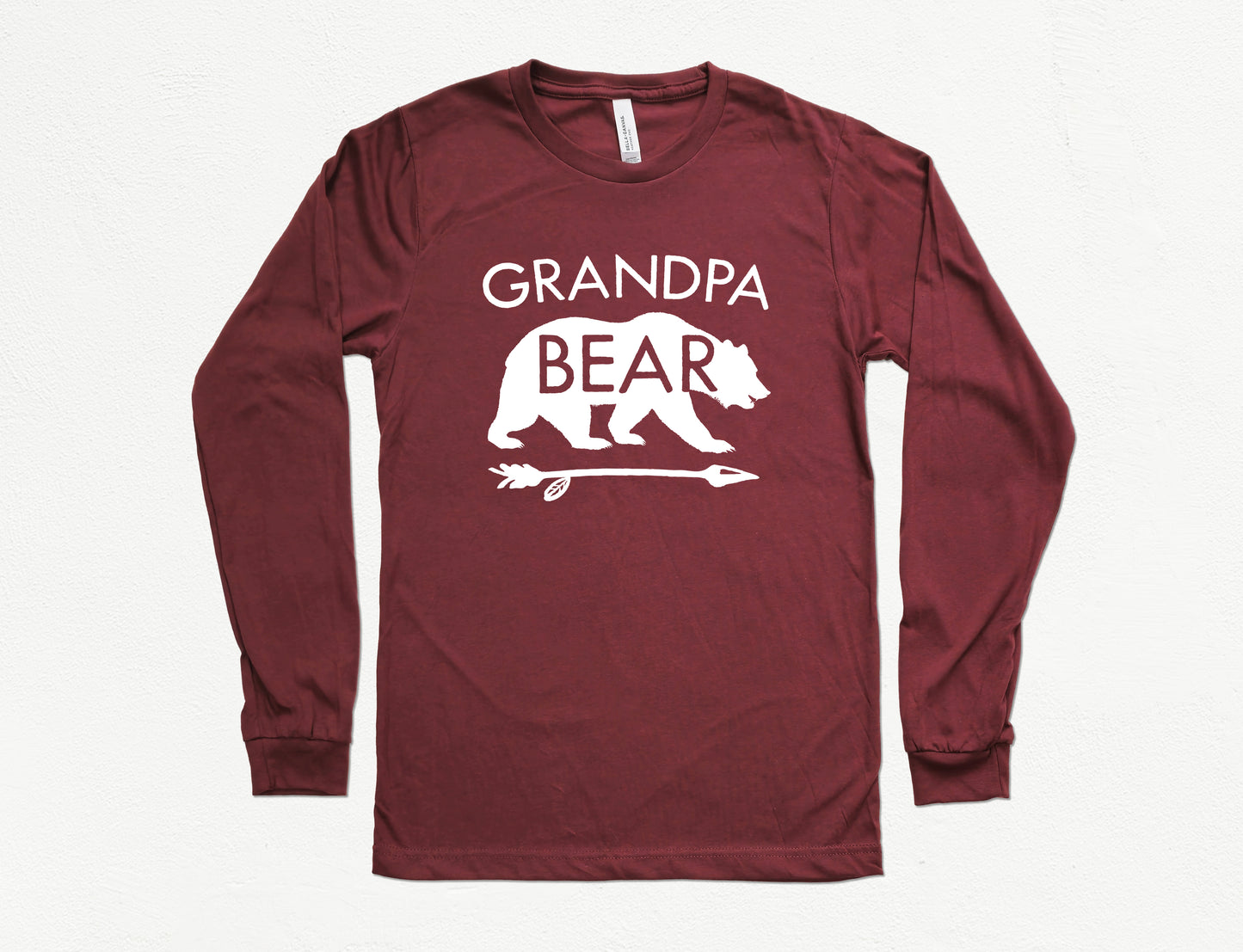 Grandpa Bear Shirt Long Sleeve | Long Sleeve Grandpa Shirt