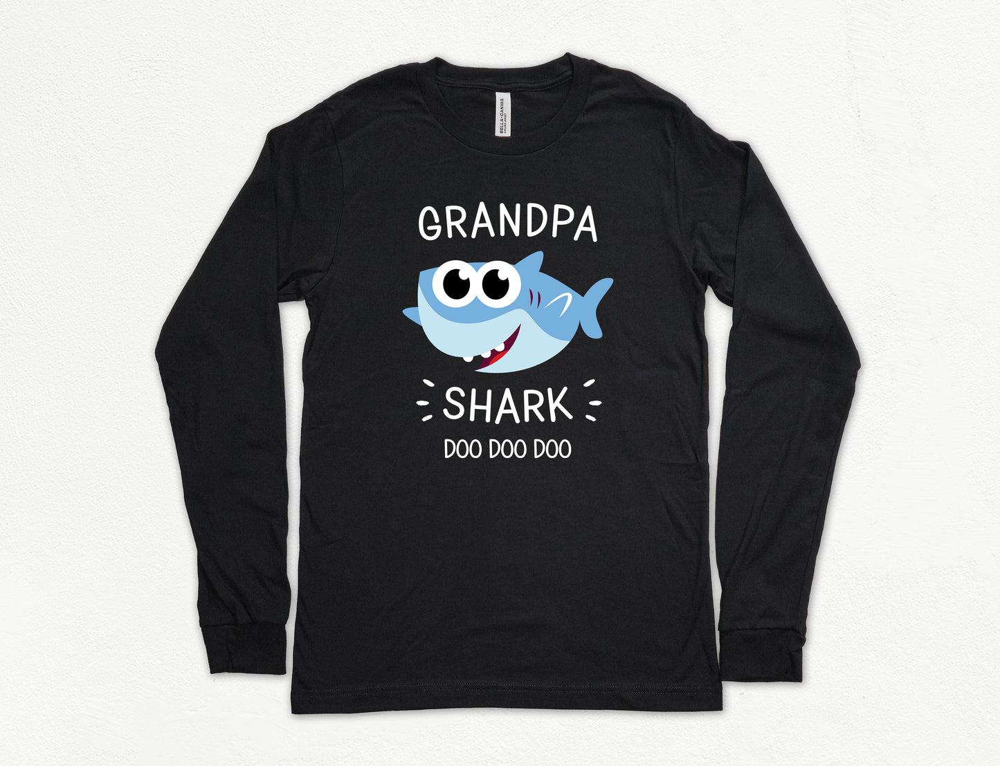 Grandpa Shark Shirt Long Sleeve | Long Sleeve Grandpa Shirt