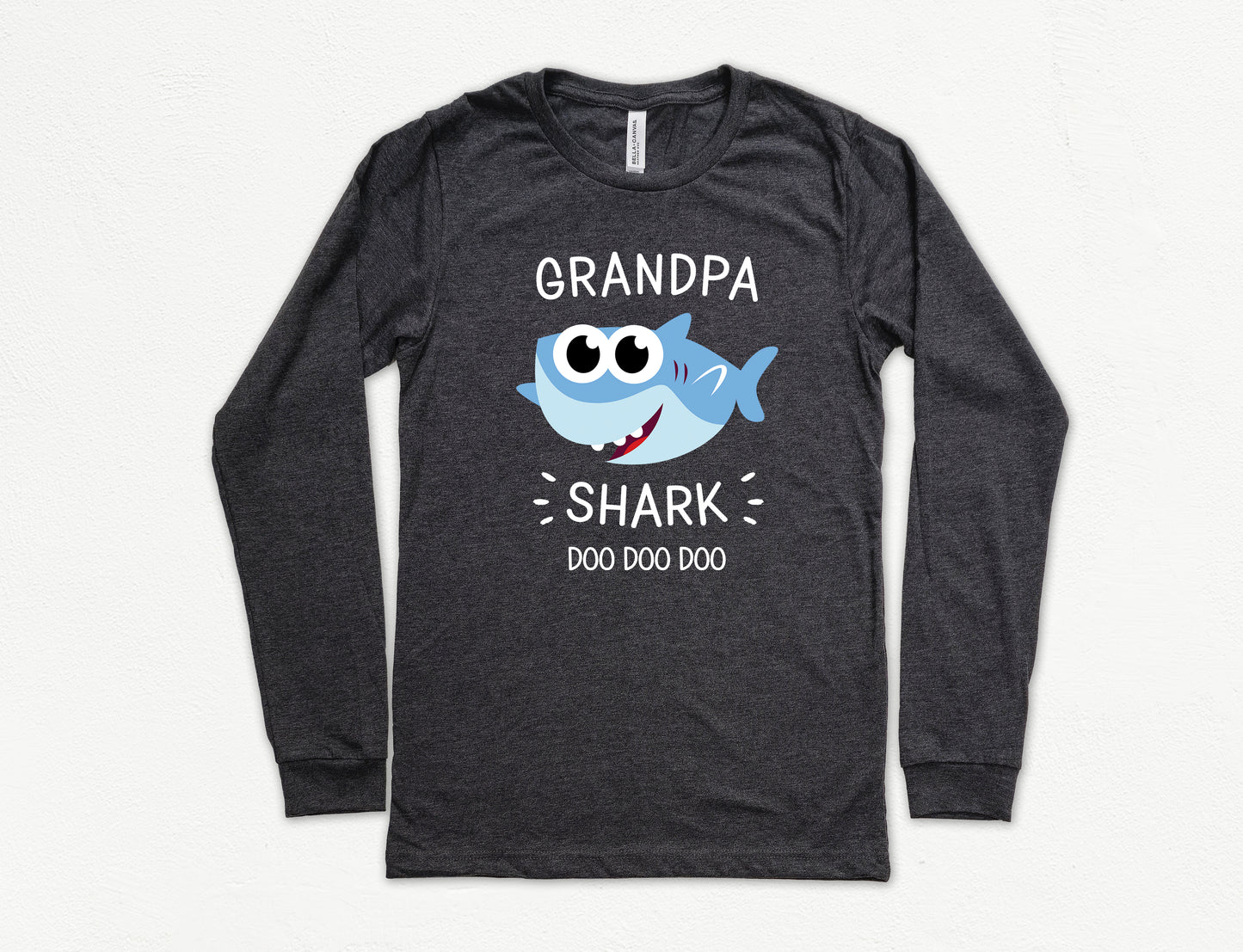 Grandpa Shark Shirt Long Sleeve | Long Sleeve Grandpa Shirt