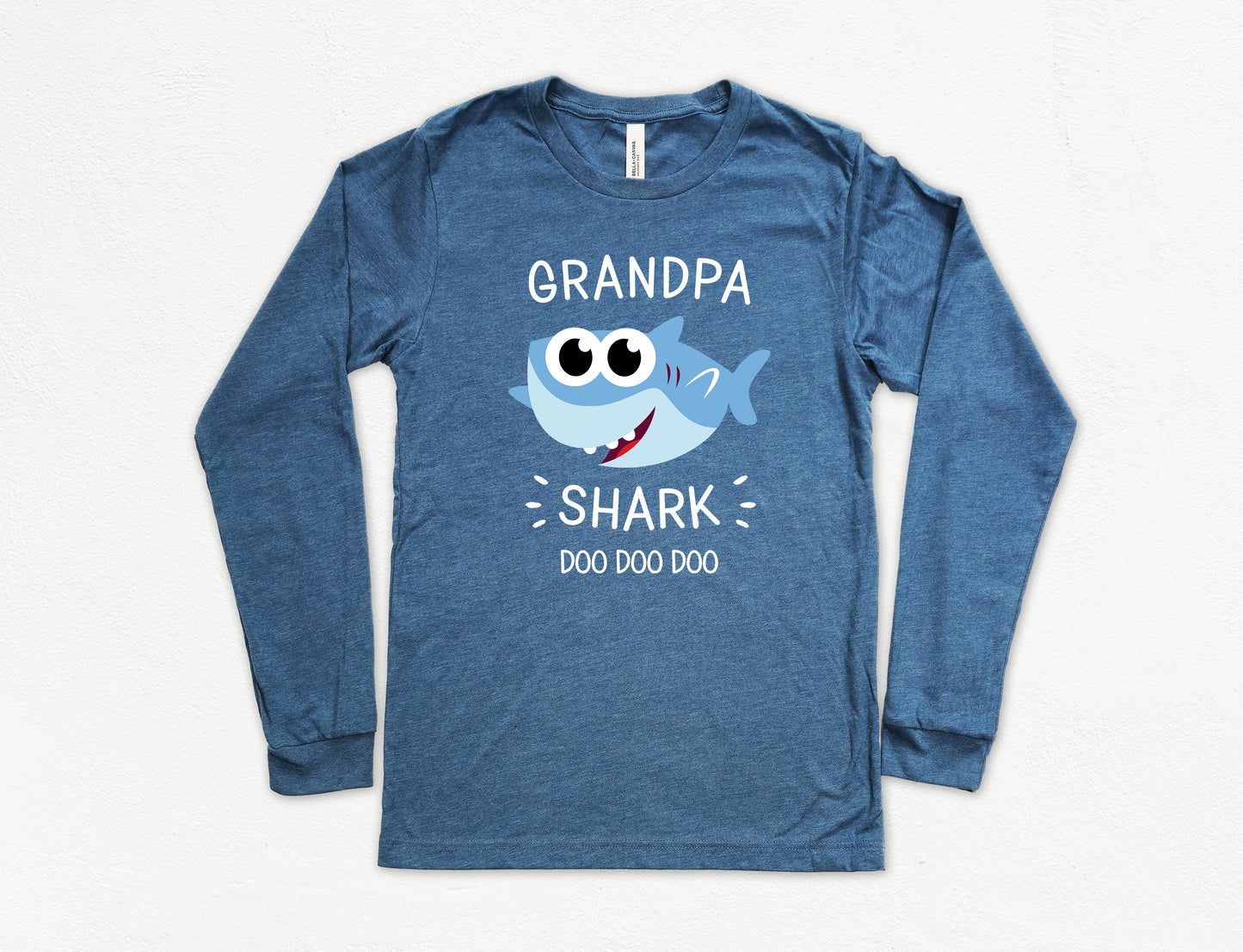 Grandpa Shark Shirt Long Sleeve | Long Sleeve Grandpa Shirt